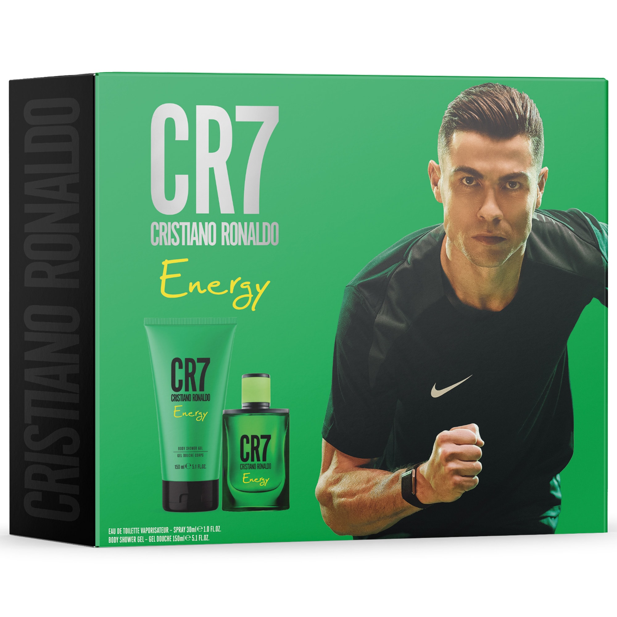 CRISTIANO RONALDO Duft-Set »Cristiano Ronaldo - Energy Giftset 30ml EdT + SG 150ml« Set, 2 Parfüm und Duschgel