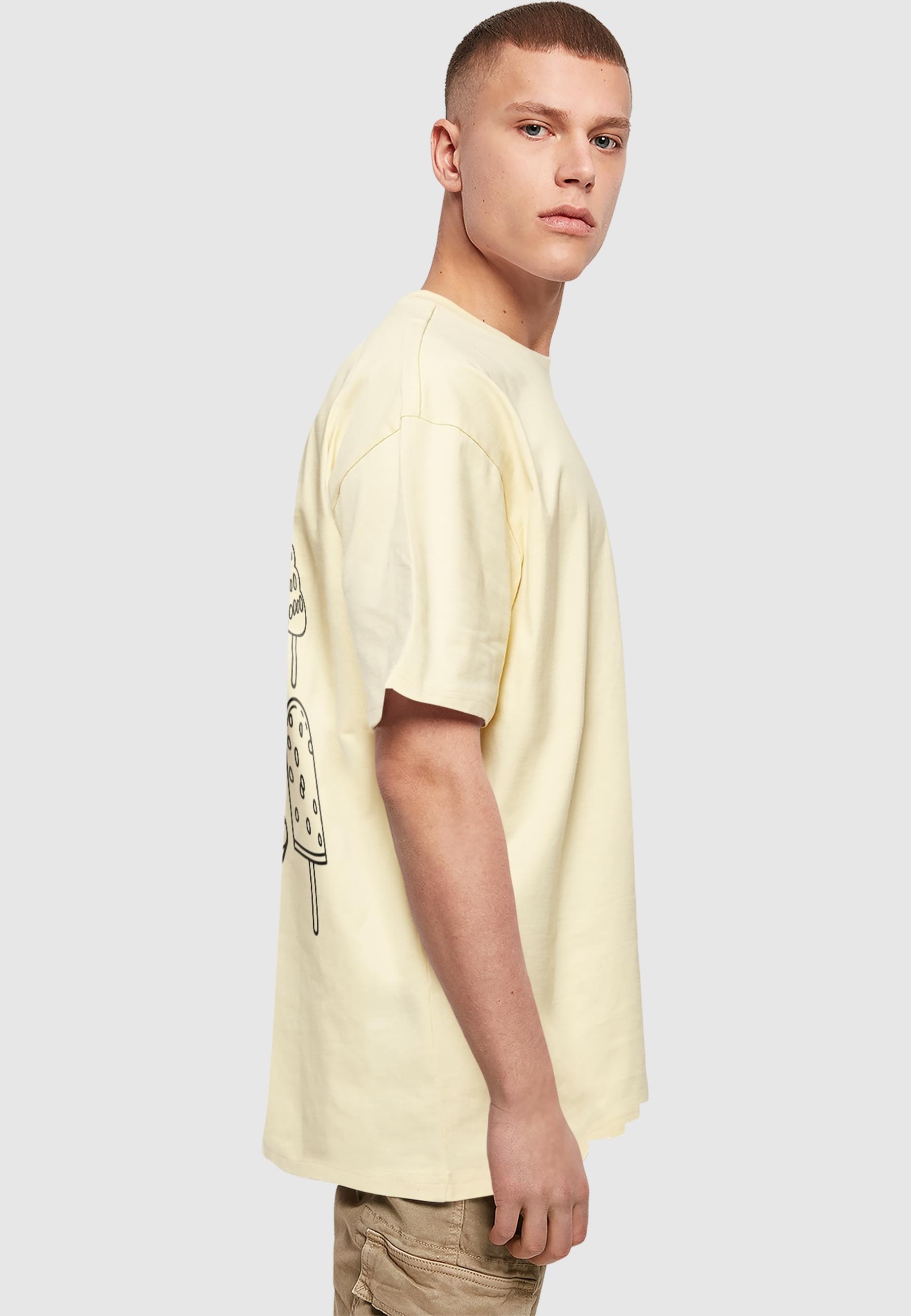 Merchcode T-Shirt »Merchcode Ice Cream Oversized T-shirt«, (1 tlg.)