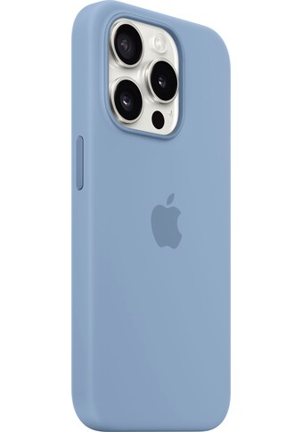 Smartphone-Hülle »iPhone 15 Pro Silikon mit MagSafe«, Apple iPhone 15 Pro, 15,5 cm...