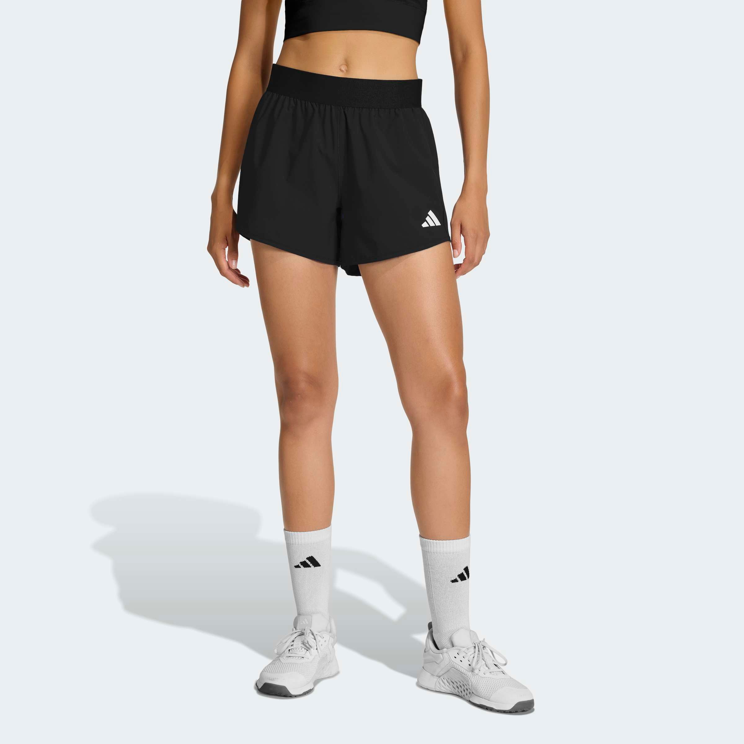 adidas Performance Shorts "PACER WORKOUT FLEX GEWEBTE" für Erwachsene, sportlicher Stil, ohne Verschluss, mit Climacool
