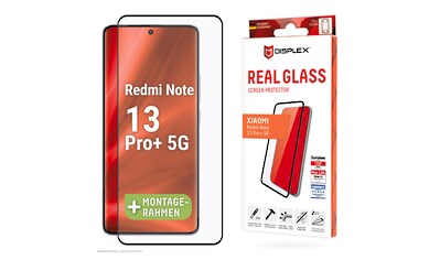 Displayschutzglas »Real Glass 3D«, für Xiaomi Redmi Note 13 Pro+ 5G, (1 St.)