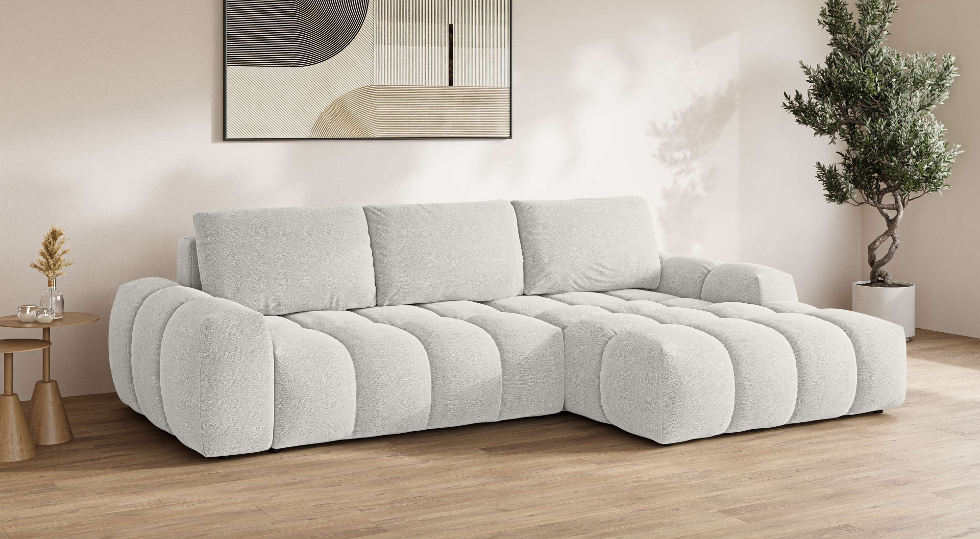 INOSIGN Ecksofa "AZITA klein optionale Schlafsofa mit Bettkasten, B/T/H: 27 günstig online kaufen