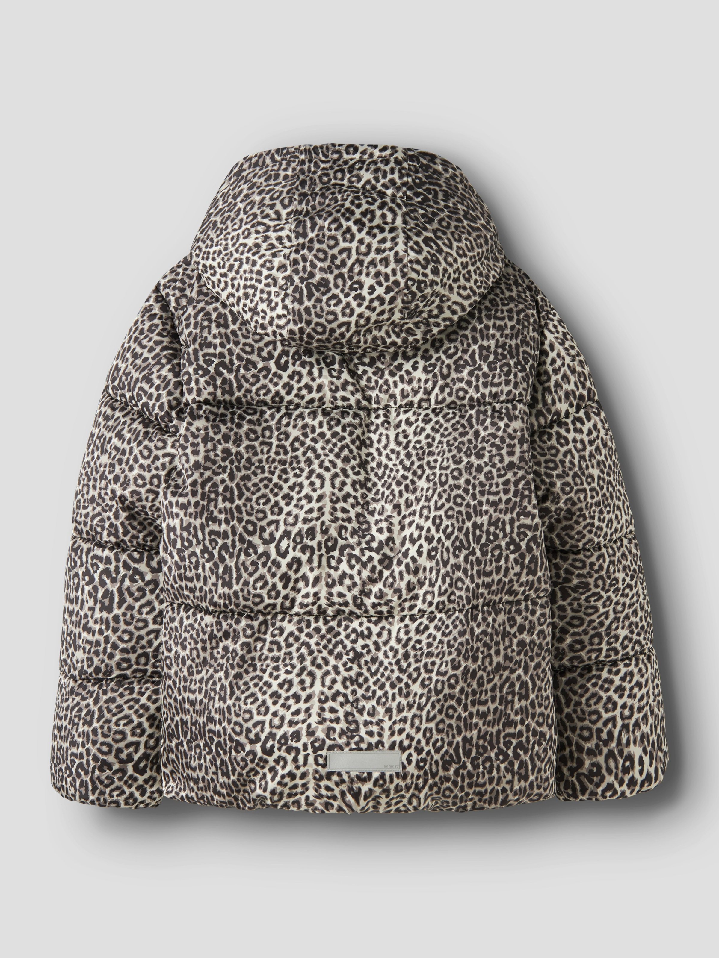 Name It Steppjacke »NKFMORY PUFFER JACKET« mit Kapuze Kunstfaser, mit reflektierendem Detail