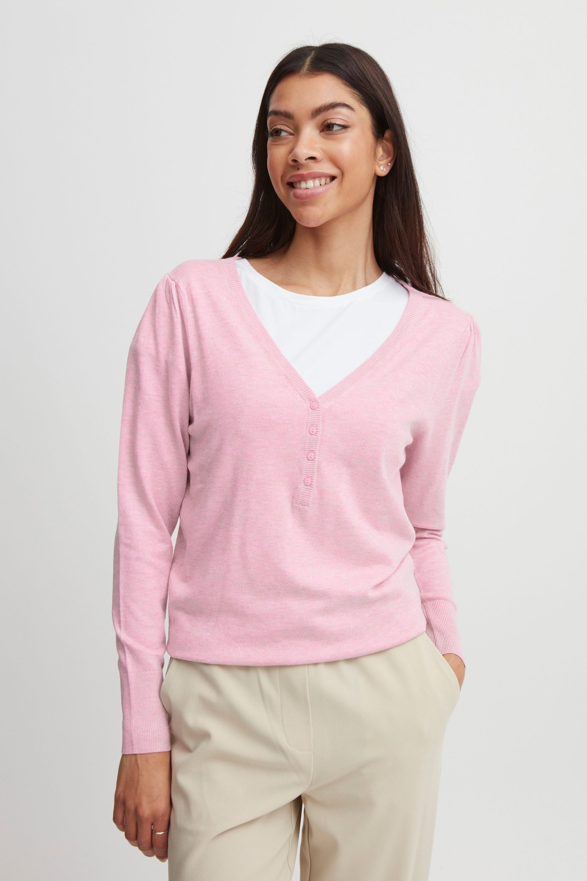 b.young Strickpullover »Strickpullover BYMmpimba«