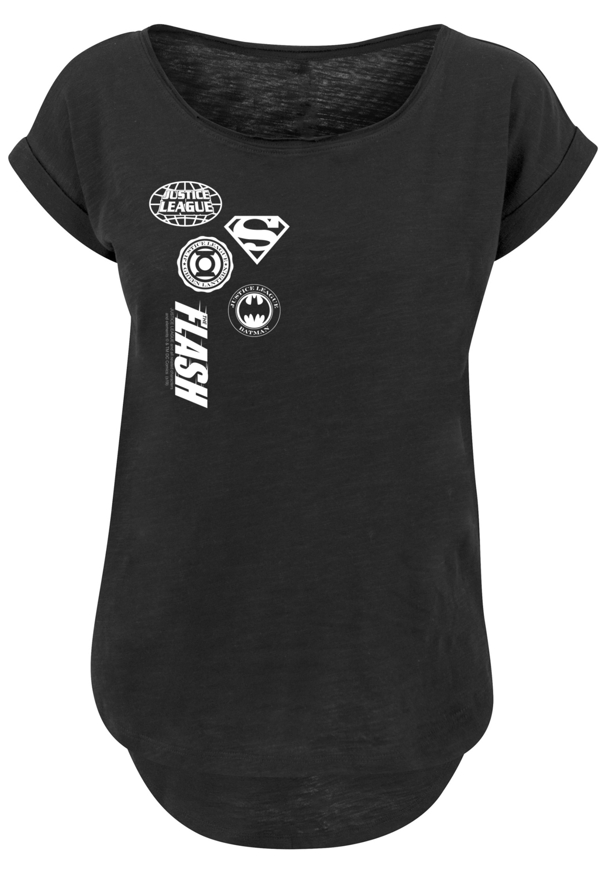 F4NT4STIC T-Shirt »DC Comics Justice League Icons Cluster«, Print