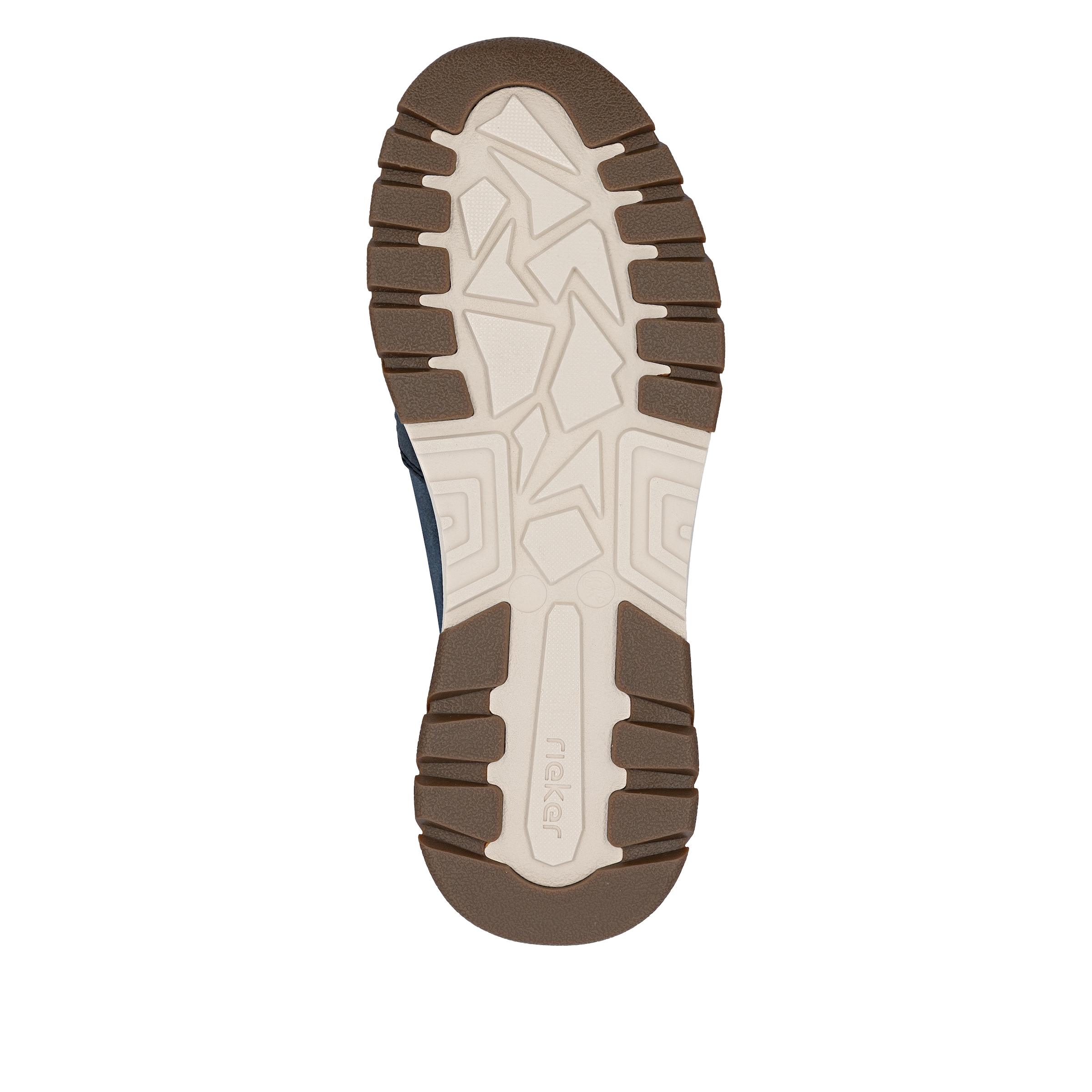 Rieker Slip-On Sneaker  Slipper, Halbschuh, Freizeitsneaker mit Kontrastbesatz