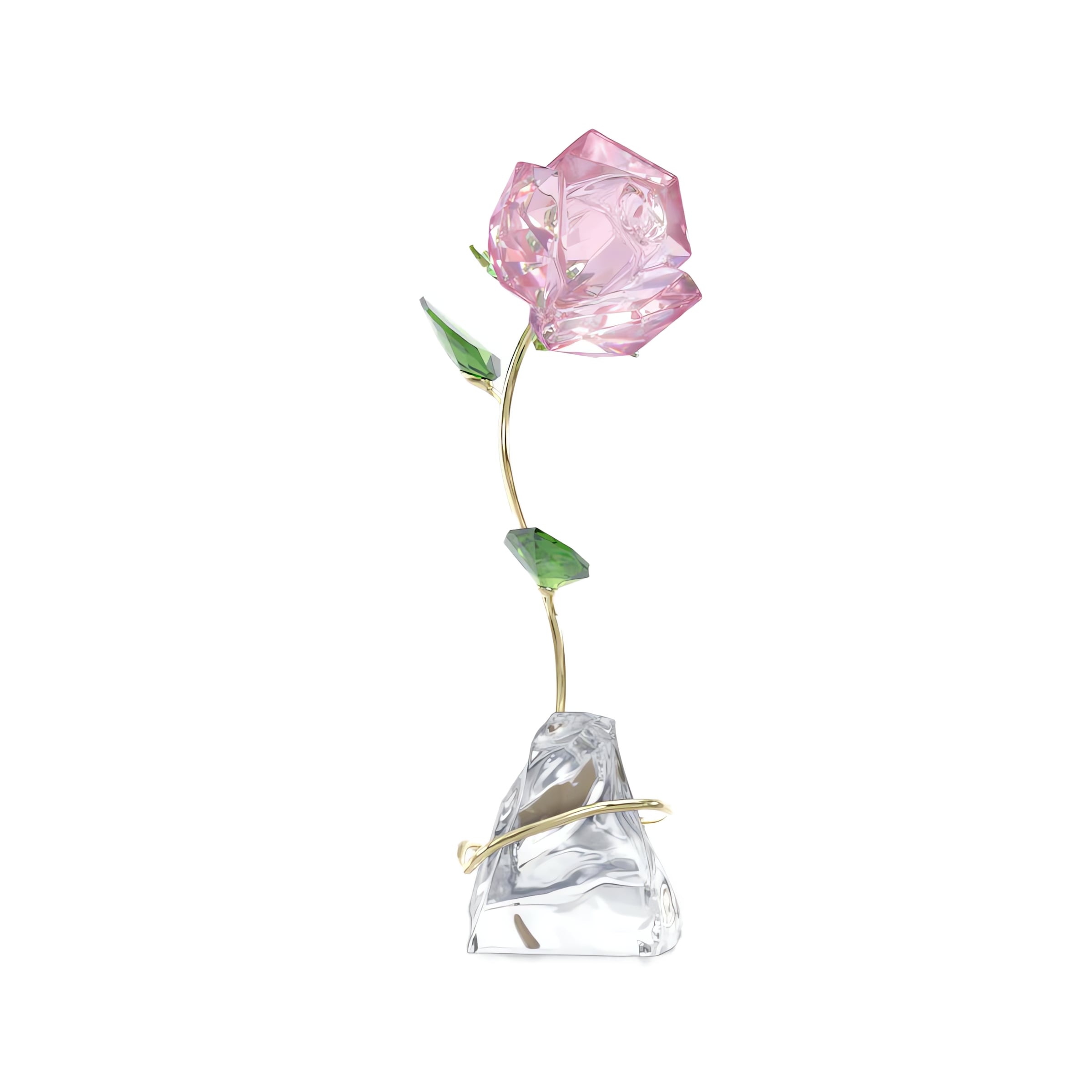 Swarovski Glasblume »Dekofigur Kristallfigur Sammelfigur Florere Rose« Swarovski® Kristall