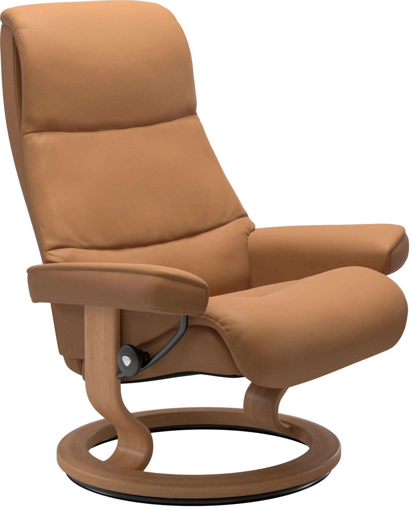 Stressless Relaxsessel "View" Set, Relaxsessel mit Hocker, mit Classic Base günstig online kaufen