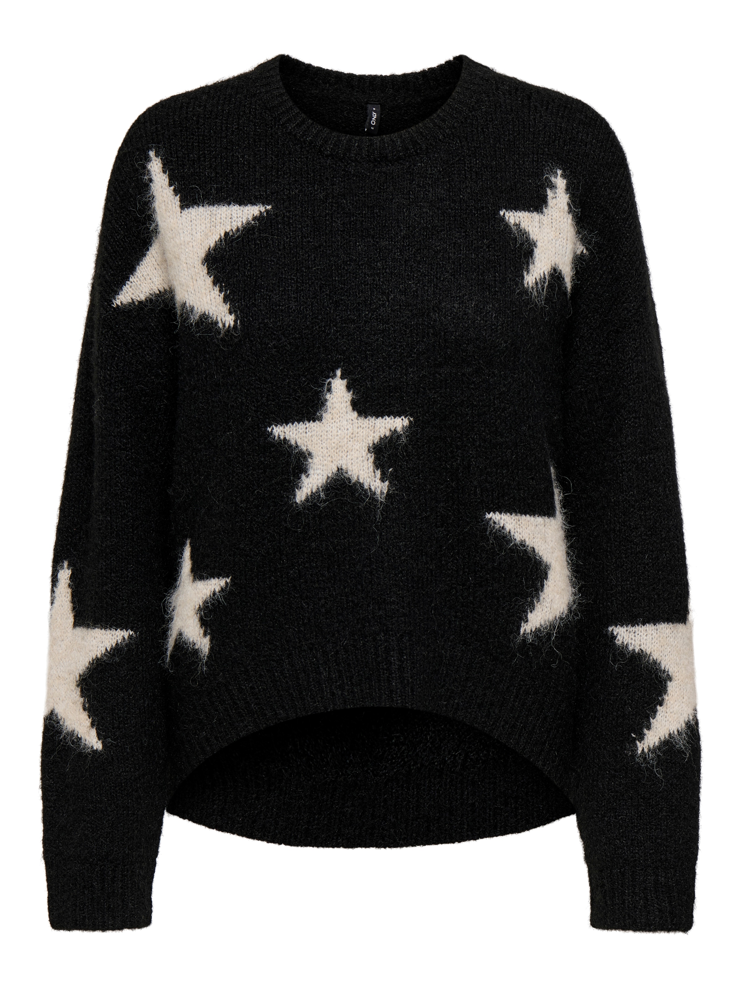 ONLY Strickpullover »ONLAZU LS STAR O-NECK KNT«