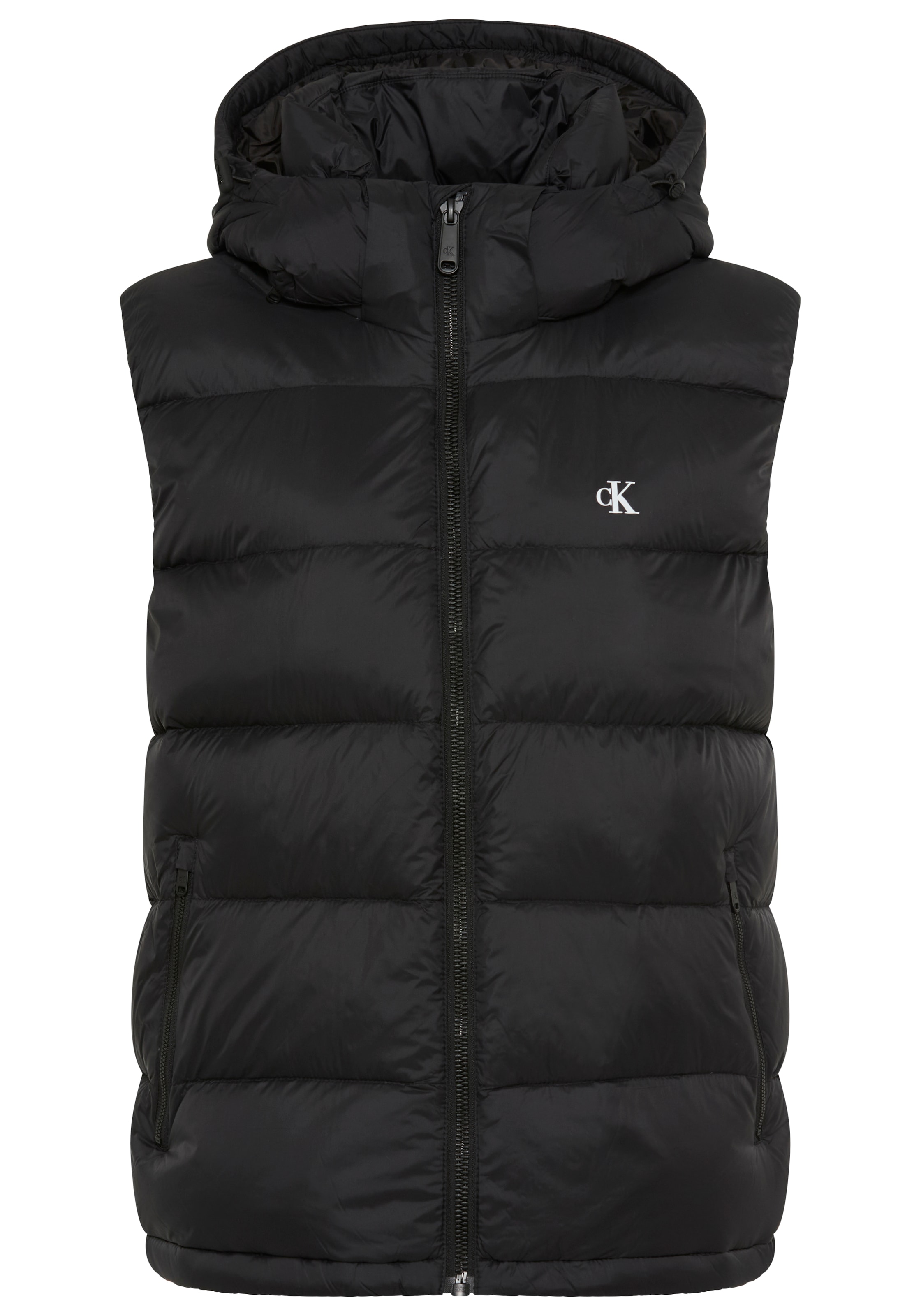 Calvin Klein Jeans Steppweste, Kapuze, Regular Fit, warm wattiert günstig online kaufen