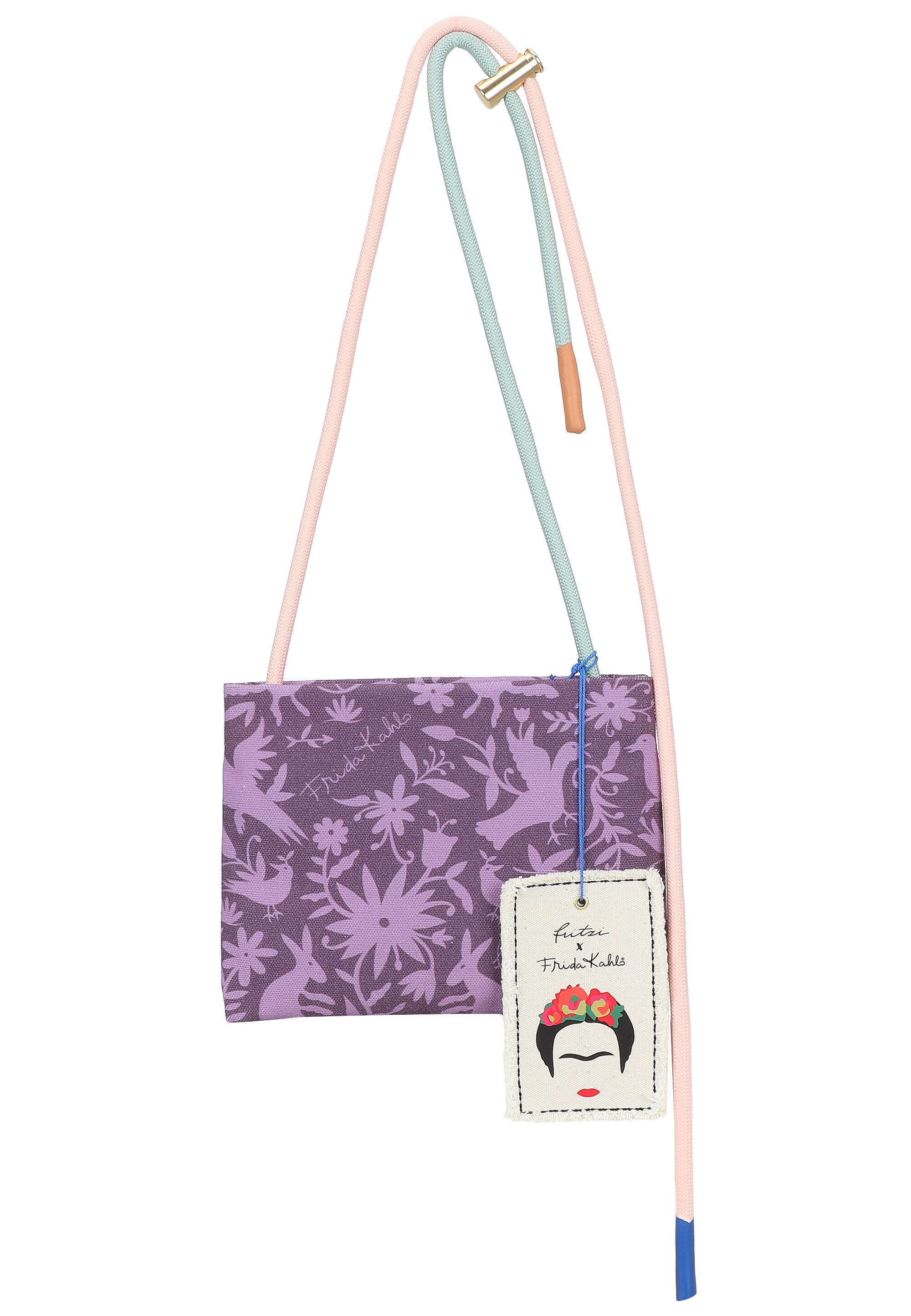Fritzi aus Preußen Umhängetasche "Fritzi x Frida Kahlo" mit All-Over-Print
