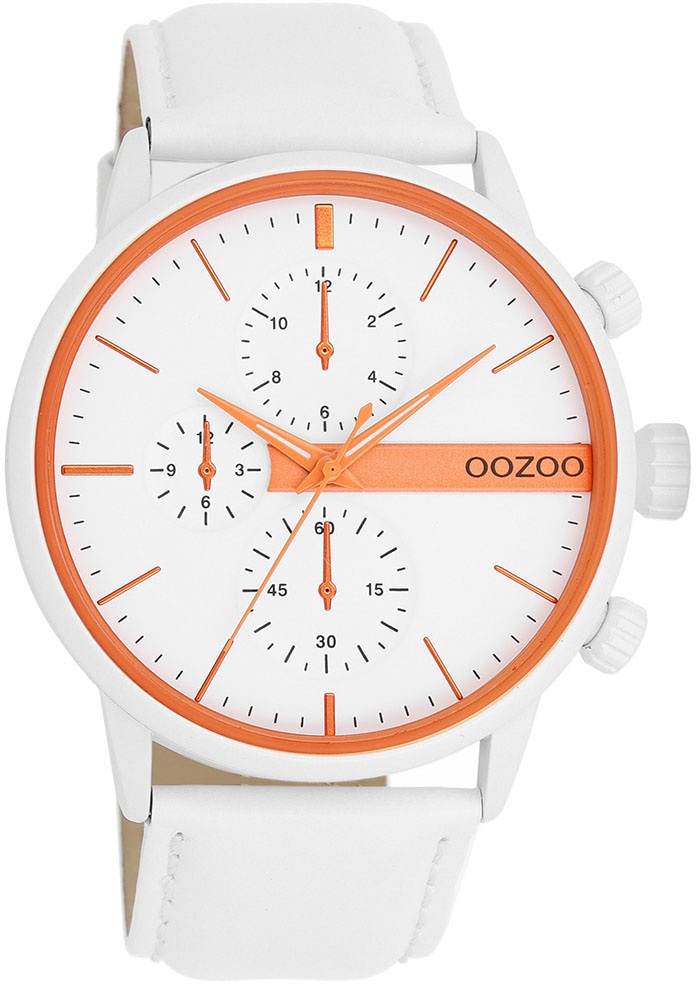 OOZOO Quarzuhr, Armbanduhr für Damen & Herren, Mineralglas, analog, unisex