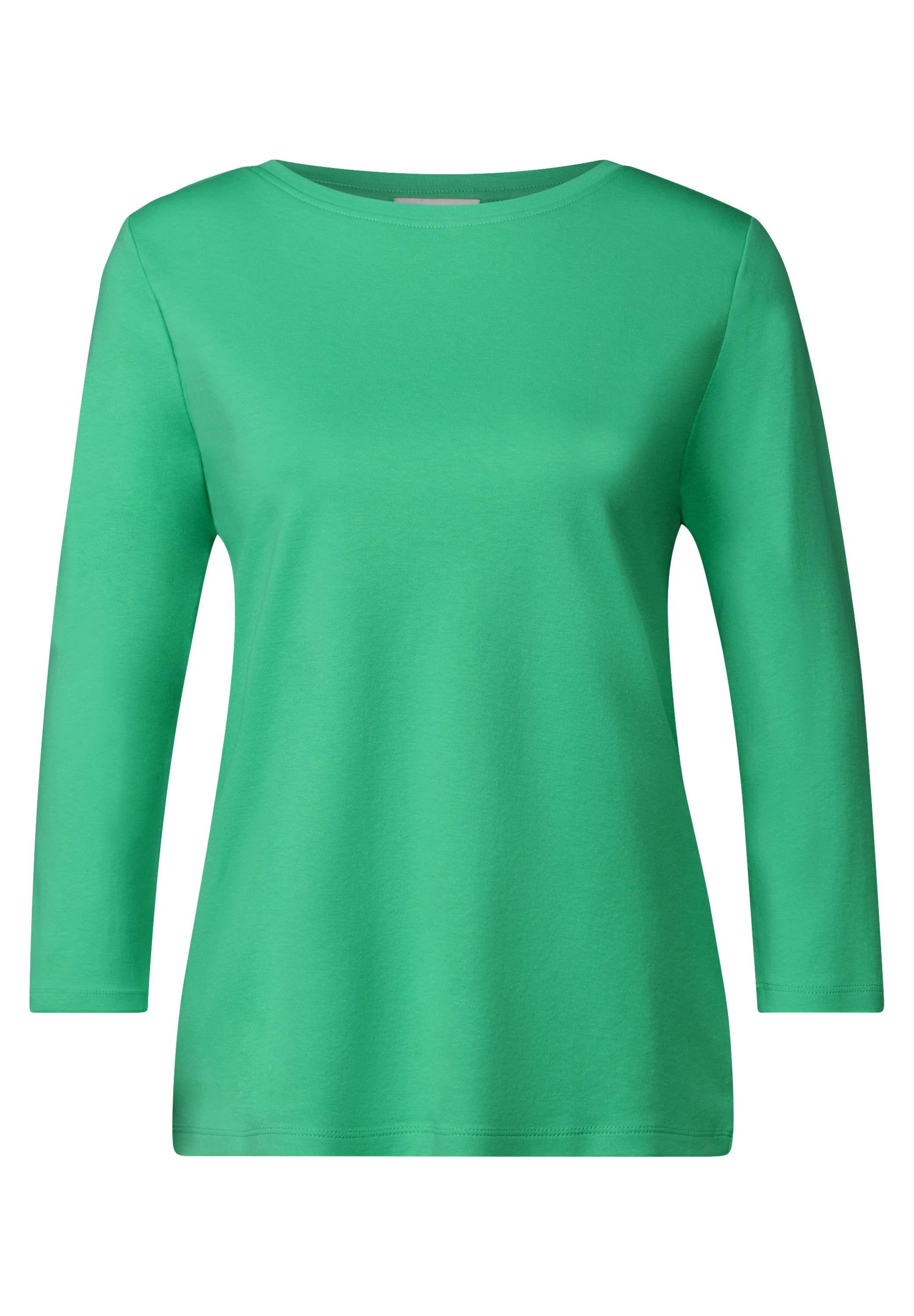 STREET ONE 3/4-Arm-Shirt, mit U-Boot-Ausschnitt
