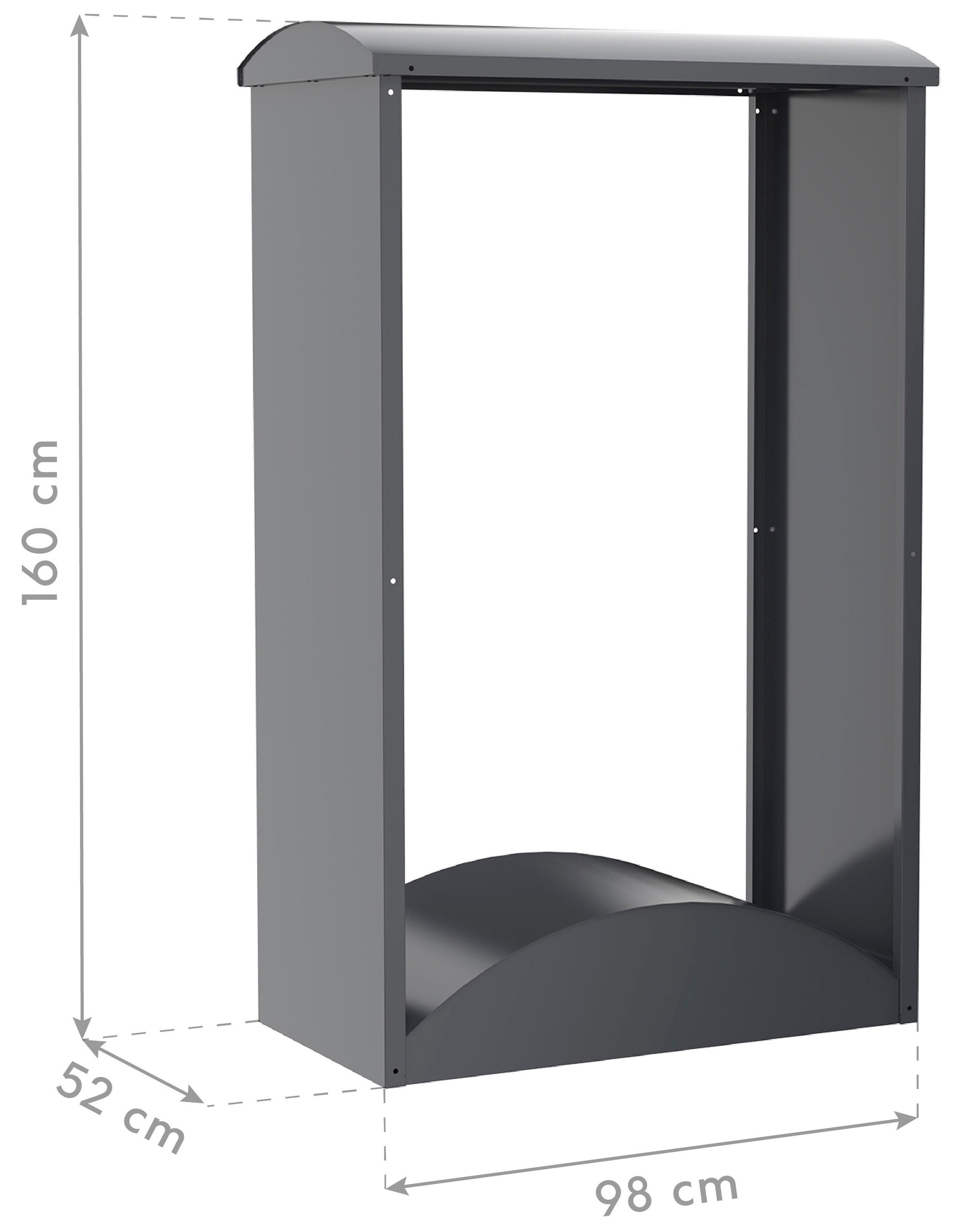 WESTMANN Kaminholzregal »Castra A«