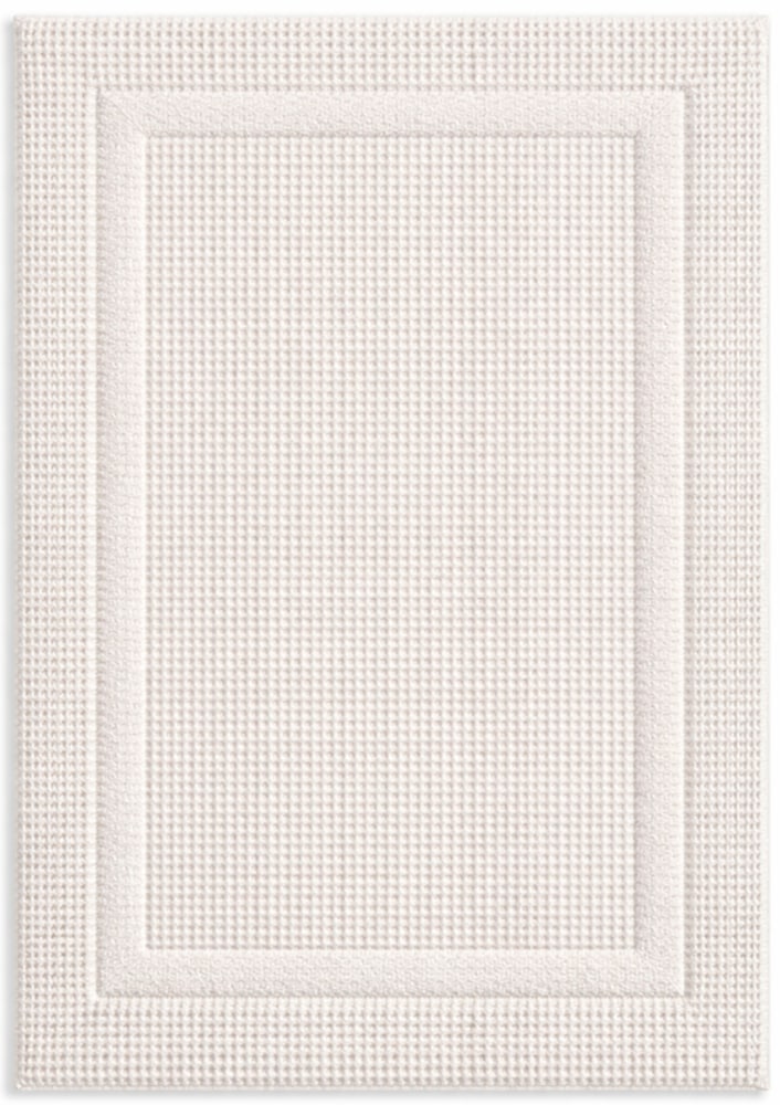 Egeria Badematte "LIVA" Höhe 5 mm 50x80 cm, Waffelpiqué Struktur