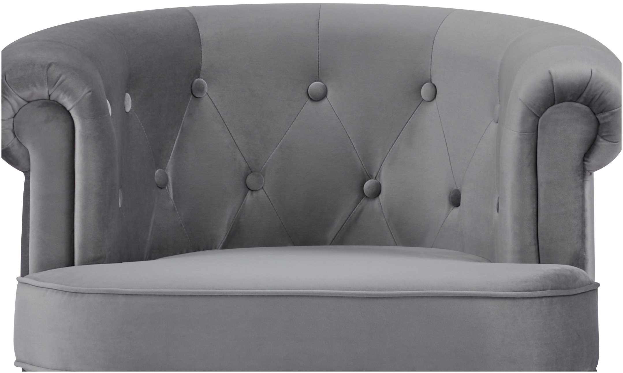 Home affaire Sessel »LIENZ traumhafter Loungesessel in Chesterfield-Optik,«, Sessel für Wohnzimmer in softem Samtvelours