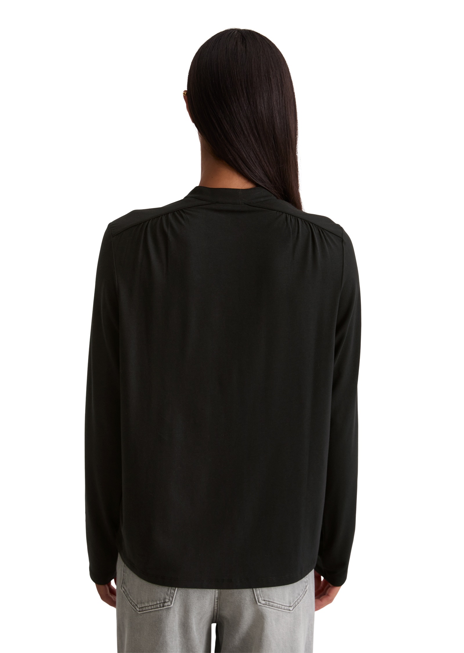 Thumbnail - Marc OPolo Blusenshirt "mit TENCEL™ Modal"