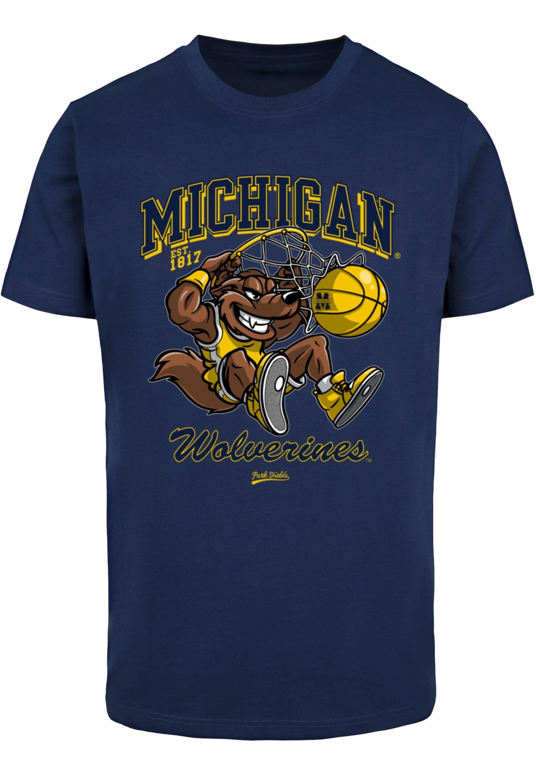 Merchcode T-Shirt "Merchcode Michigan University - Wolverines T-Shirt", (1 günstig online kaufen