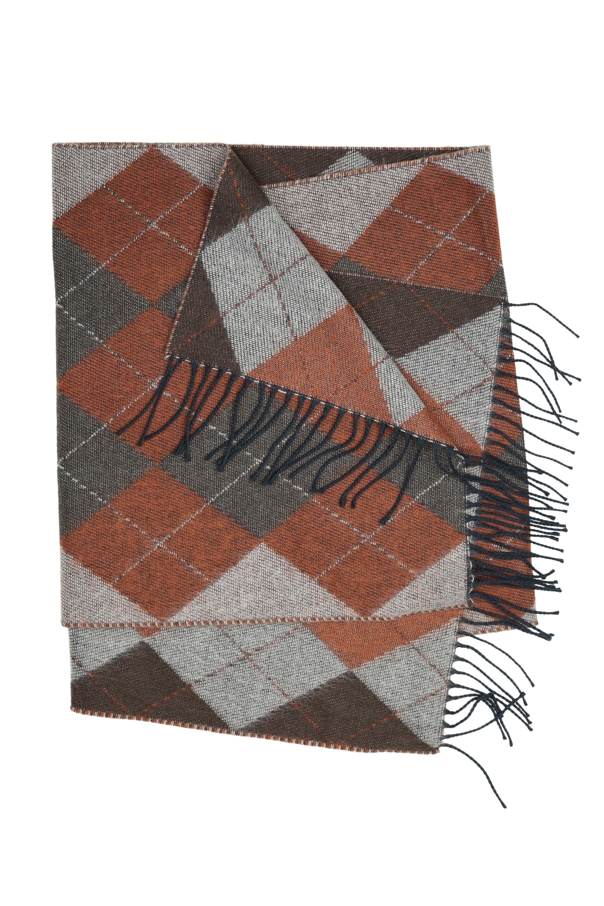 COLLEZIONE ALESSANDRO Wollschal "Argyle" 1 Stk. tlg. mit Karomuster, warm u günstig online kaufen