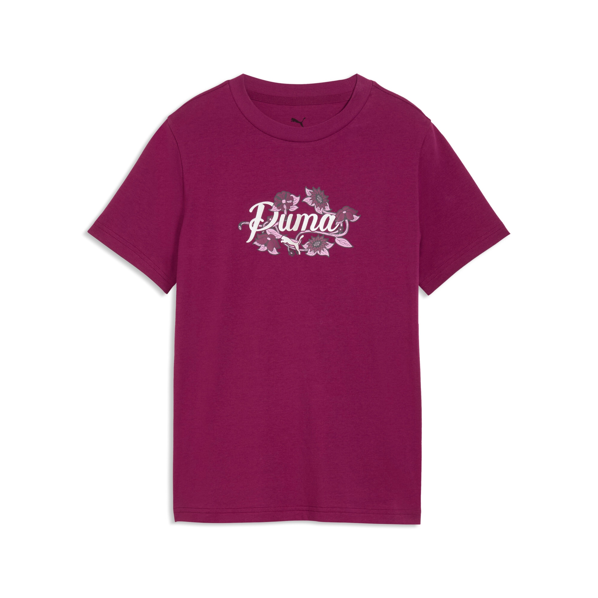 PUMA T-Shirt »ESS NATURE 20 GRAPHIC TEE G« Regular Fit, Kurzarm, sportlicher Stil, für Jugendliche