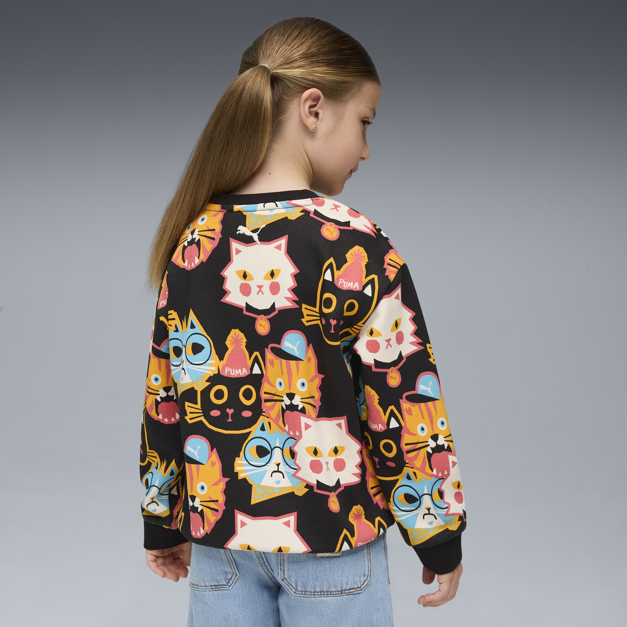 PUMA Sweatshirt »Moody Cat Sweatshirt Kinder«