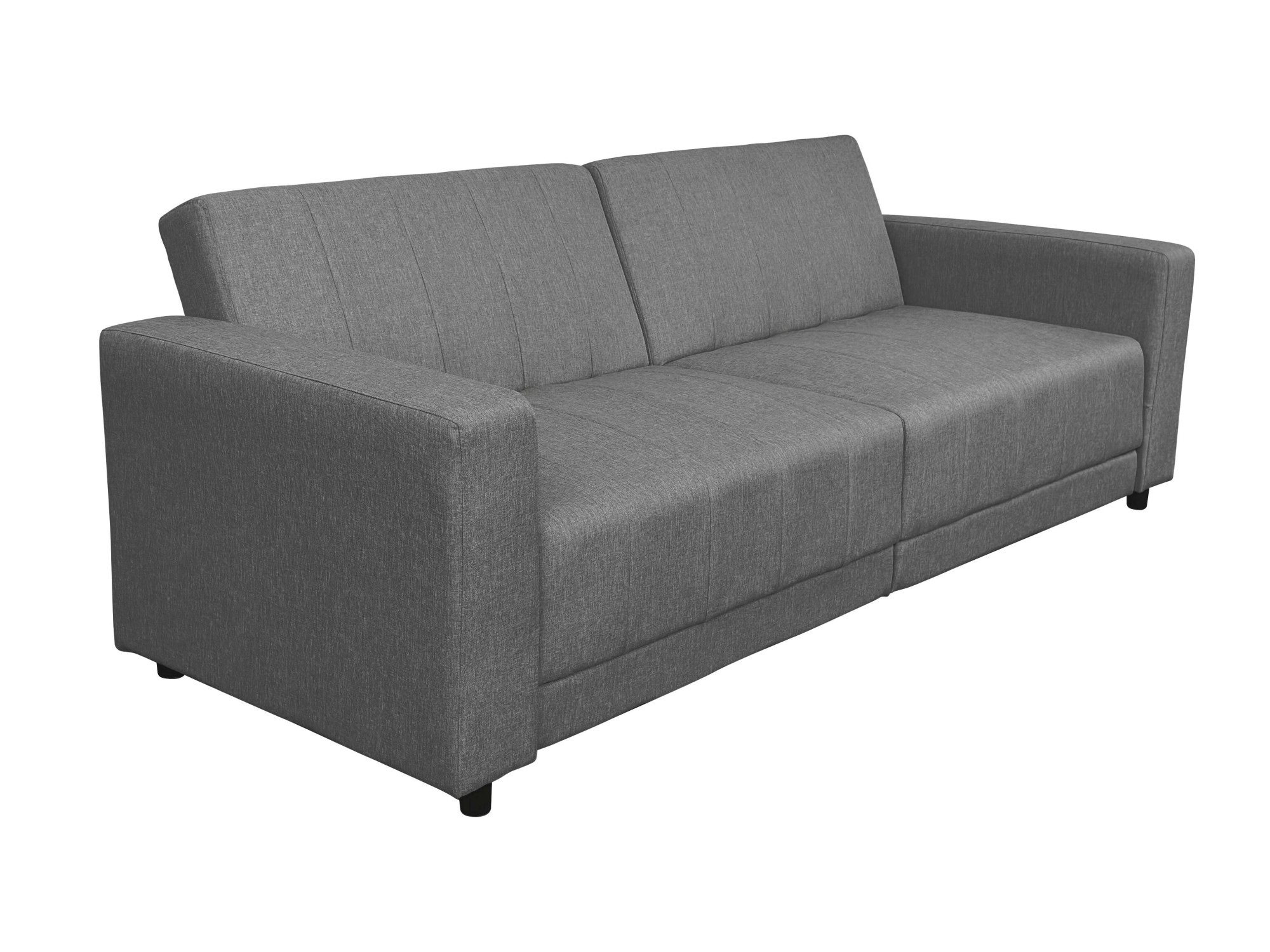 Dorel Home 3-Sitzer »Allie II Schlafsofa 225 cm«, Bett-Funktion (108/190cm), Rückenlehne 2-teilig, mit Steppung