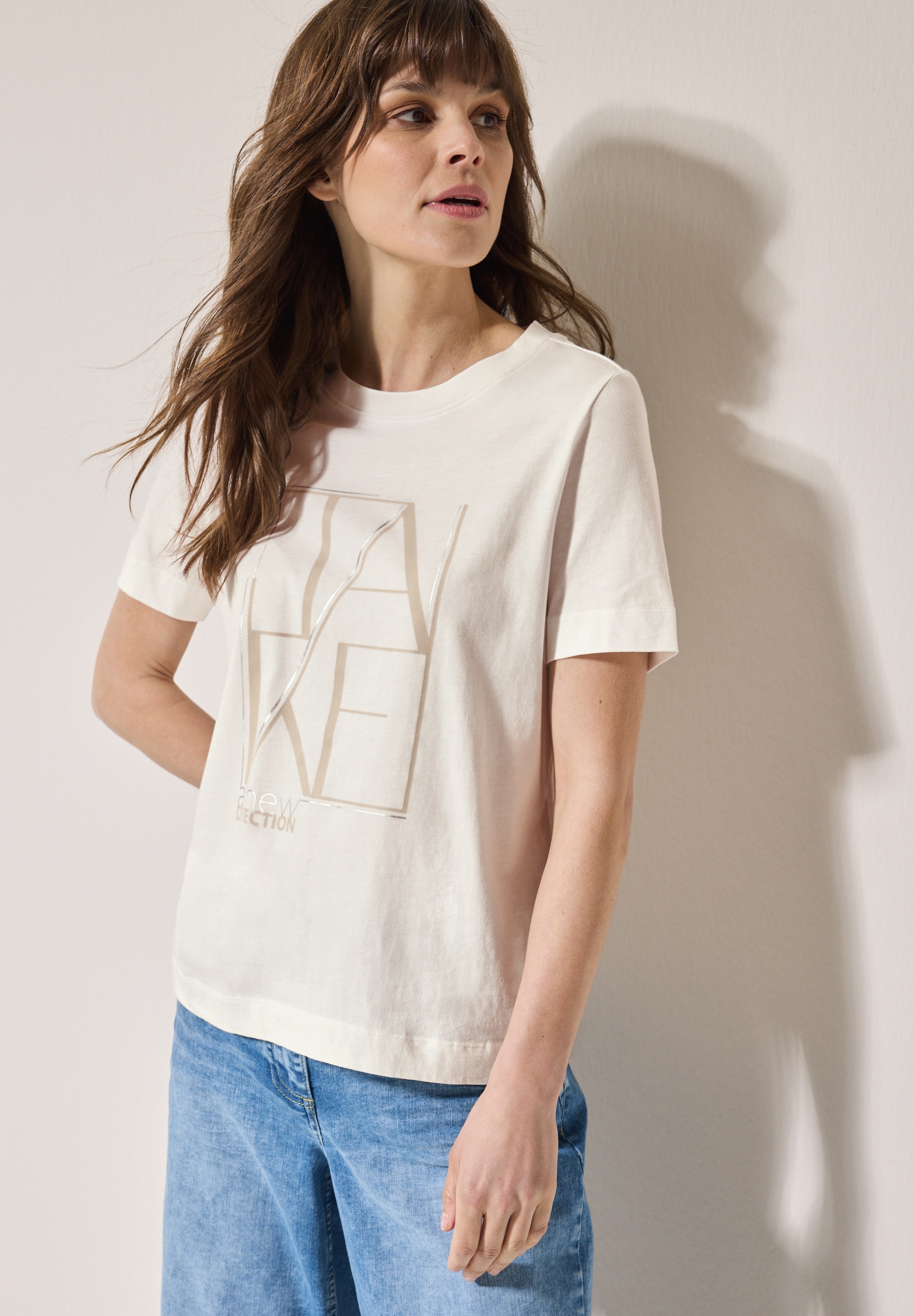 Cecil Print-Shirt, mit Artwork günstig online kaufen
