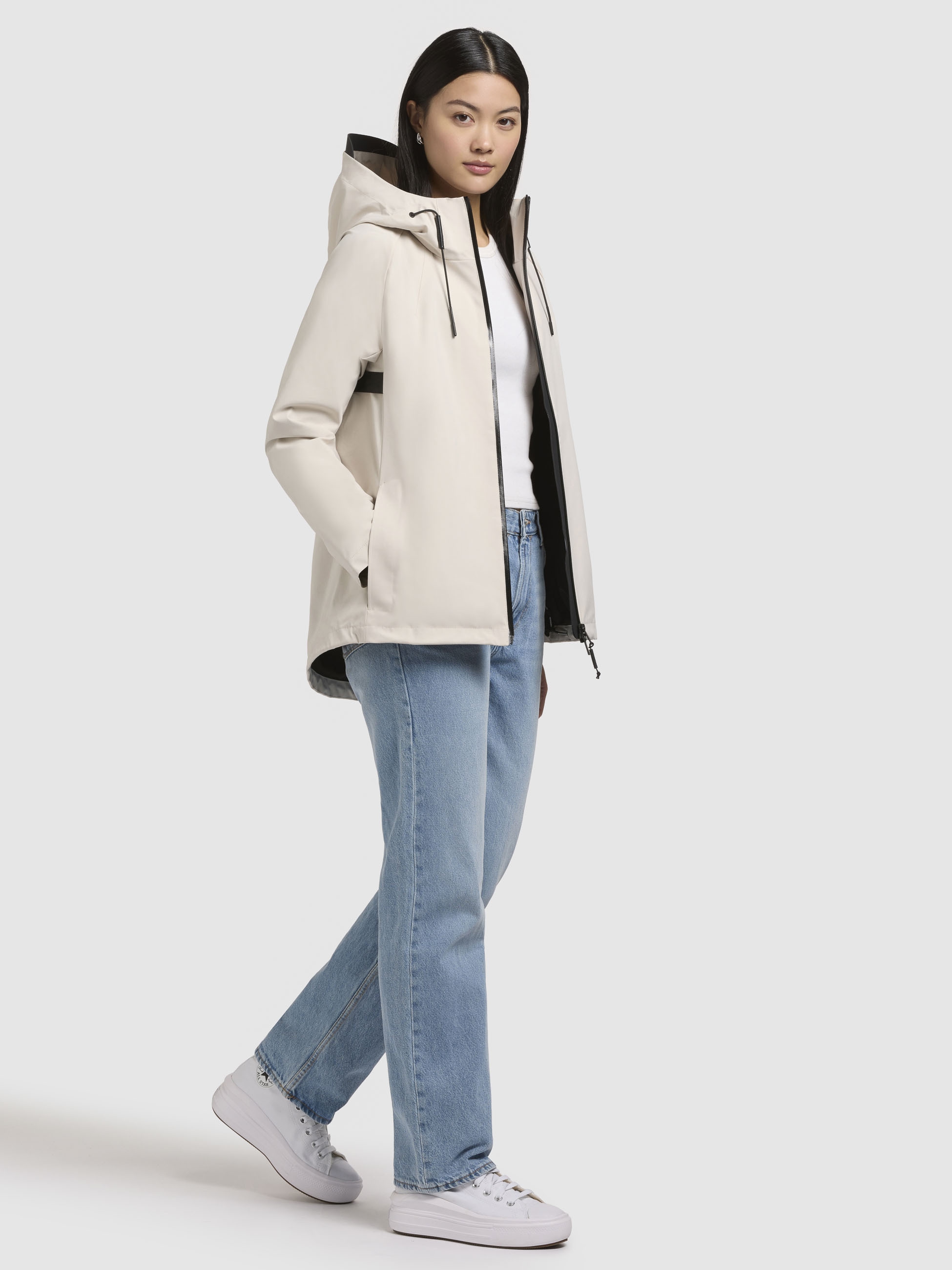 khujo Anorak »WOOM«, mit Kapuze