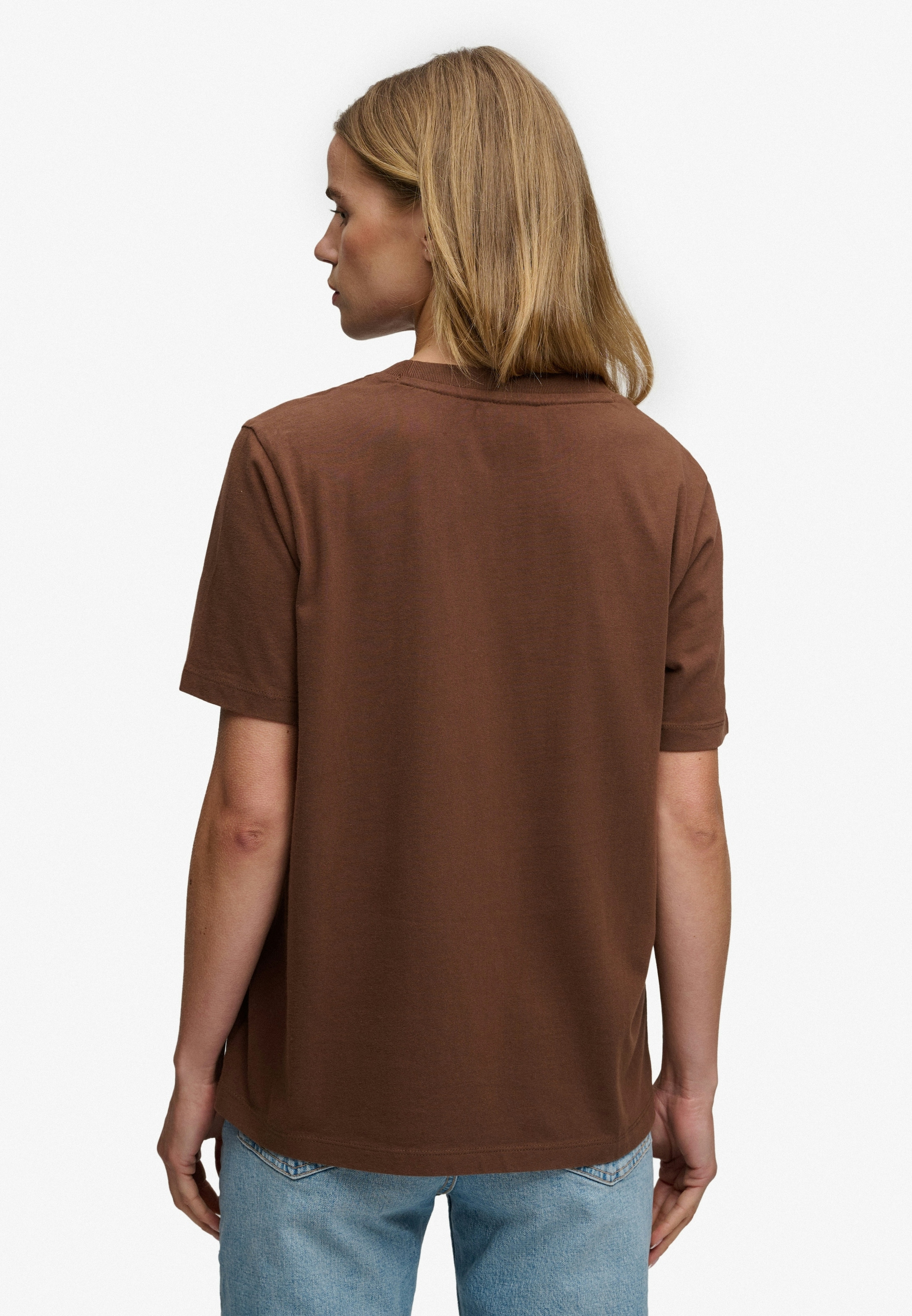 Superdry T-Shirt »SIGNATURE EMB TEE« Baumwolle, relaxed fit