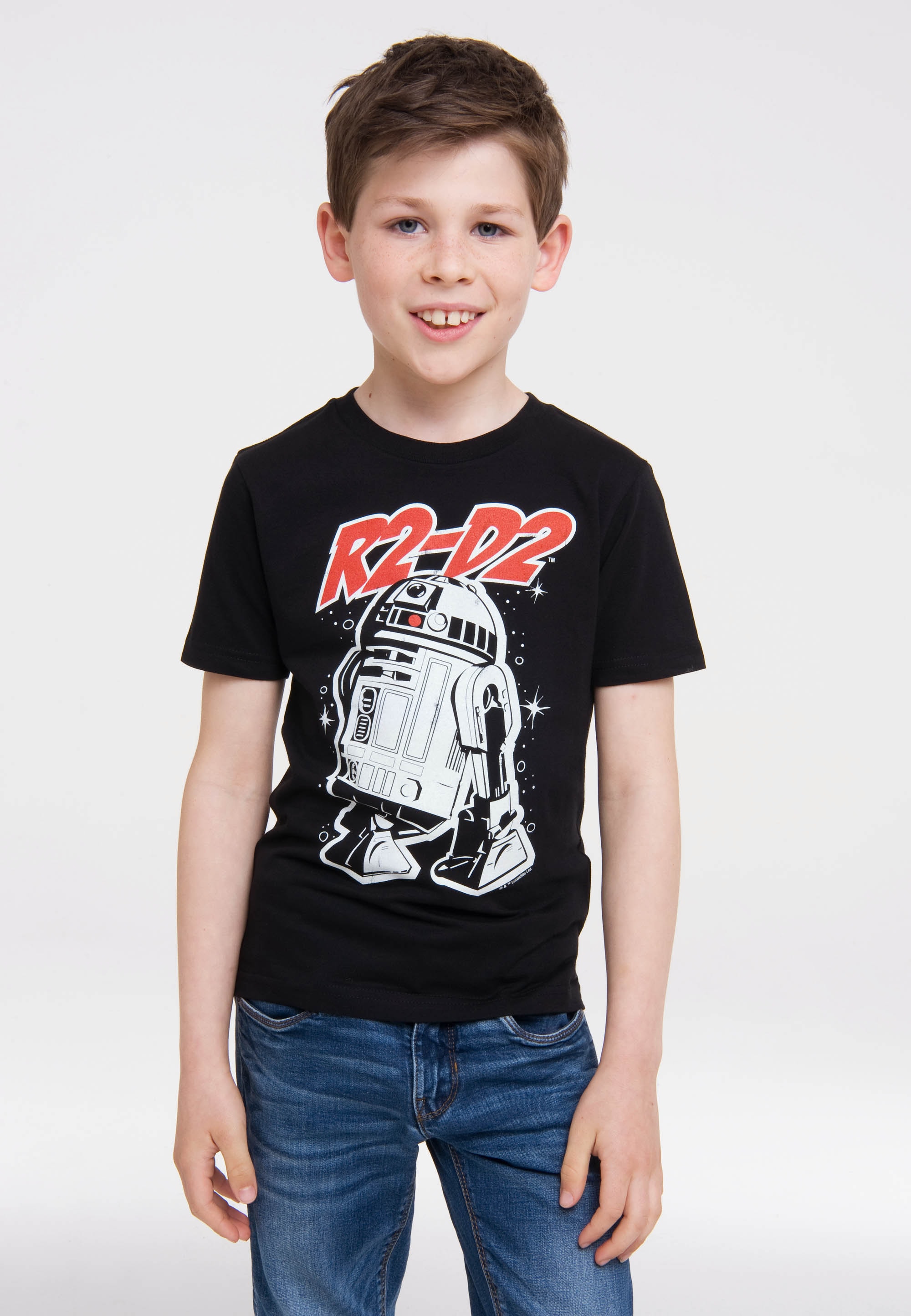 Logoshirt T-Shirt "Star Wars – R2-D2" Mit Lizenziertem Originaldesign