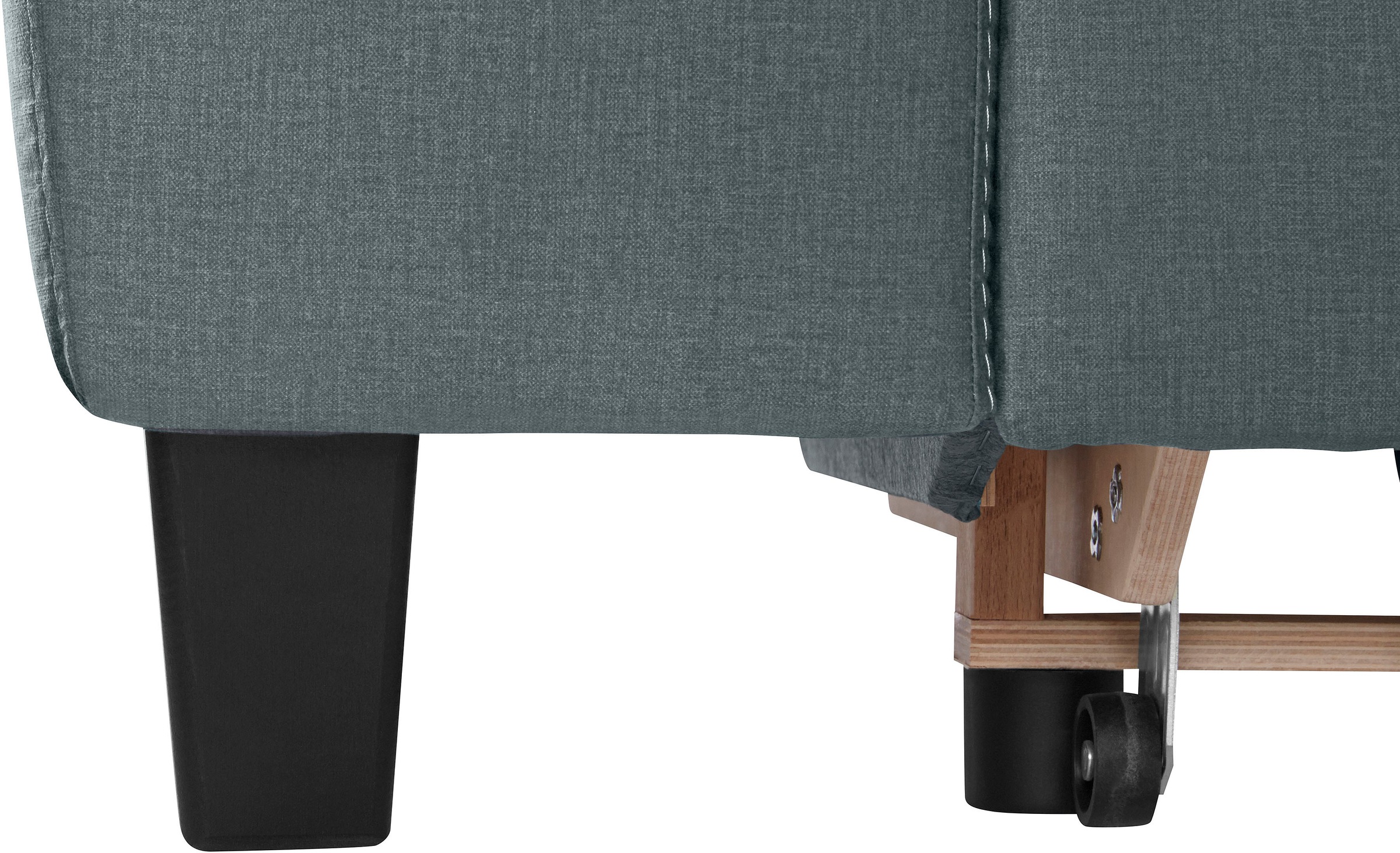 COTTA Ecksofa »Morven L-Form mit Kopfteilverstellung«, wahlweise mit Bettfunktion, Bettkasten & Wireless-Charger