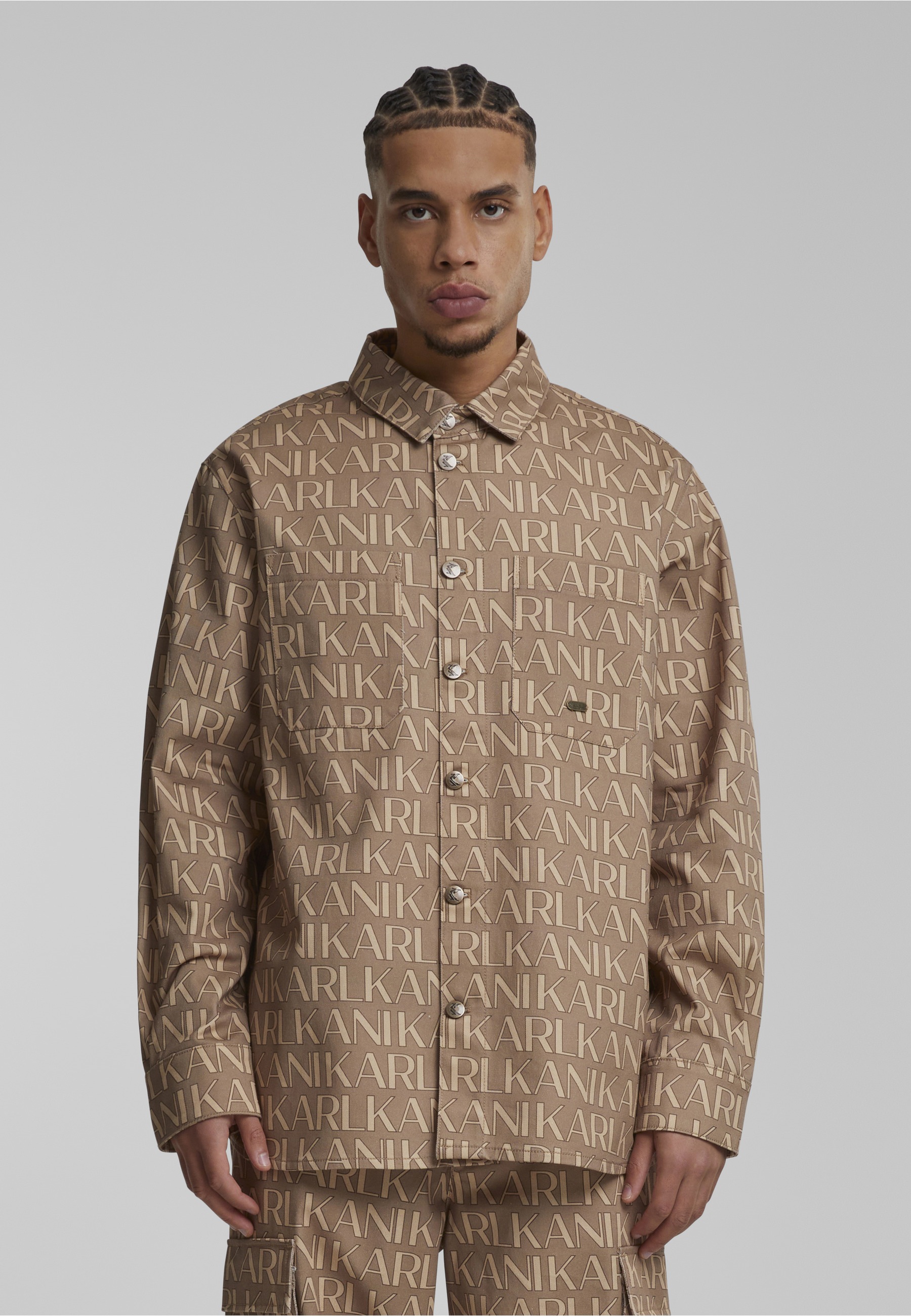 Karl Kani Kurzarmshirt »Karl Kani Karl Kani Aop Overshirt« 1 Stk.