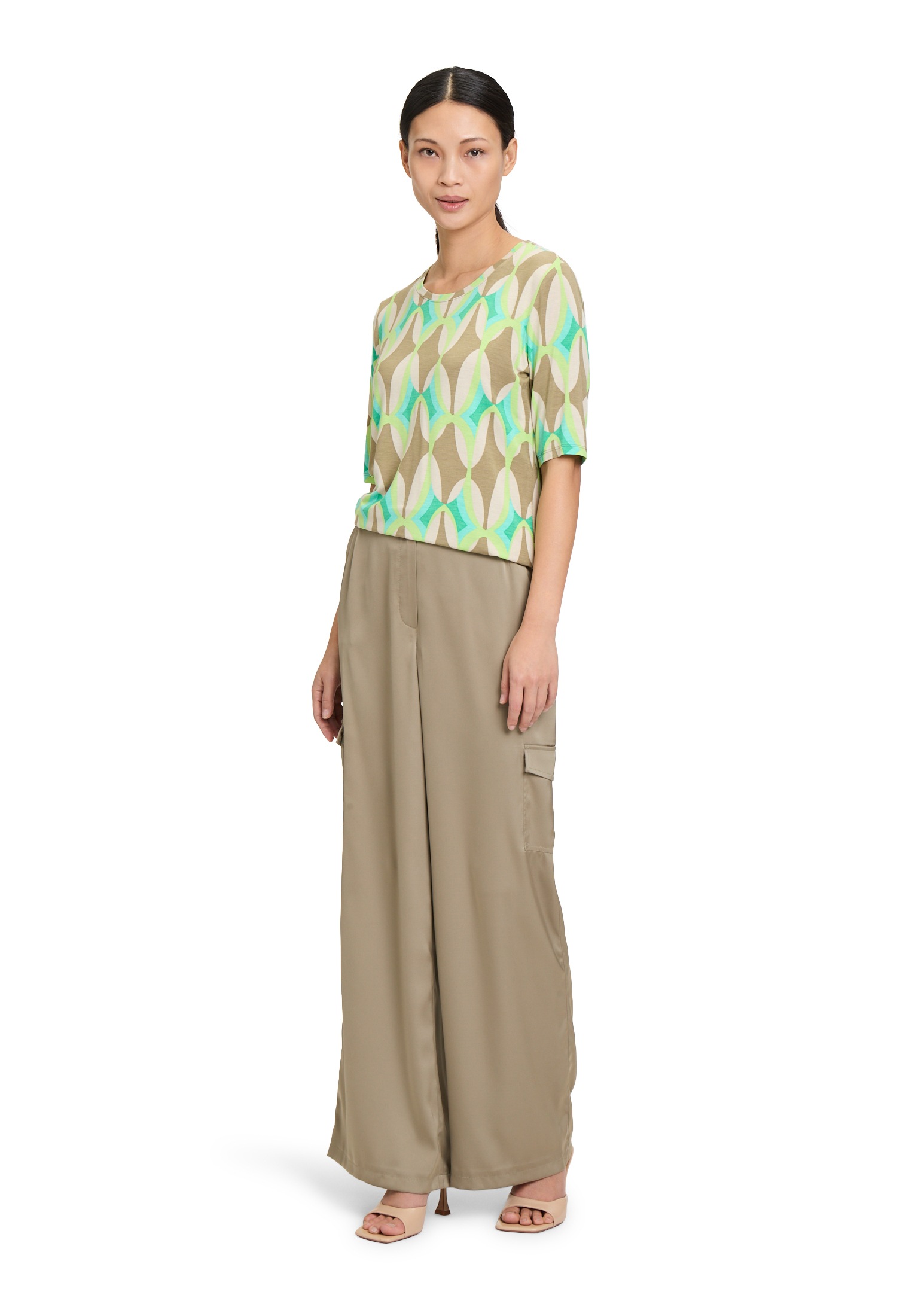 Betty Barclay Kurzarmshirt »Betty Barclay Damen Basic Shirt mit Print«, (1 tlg.), Druck