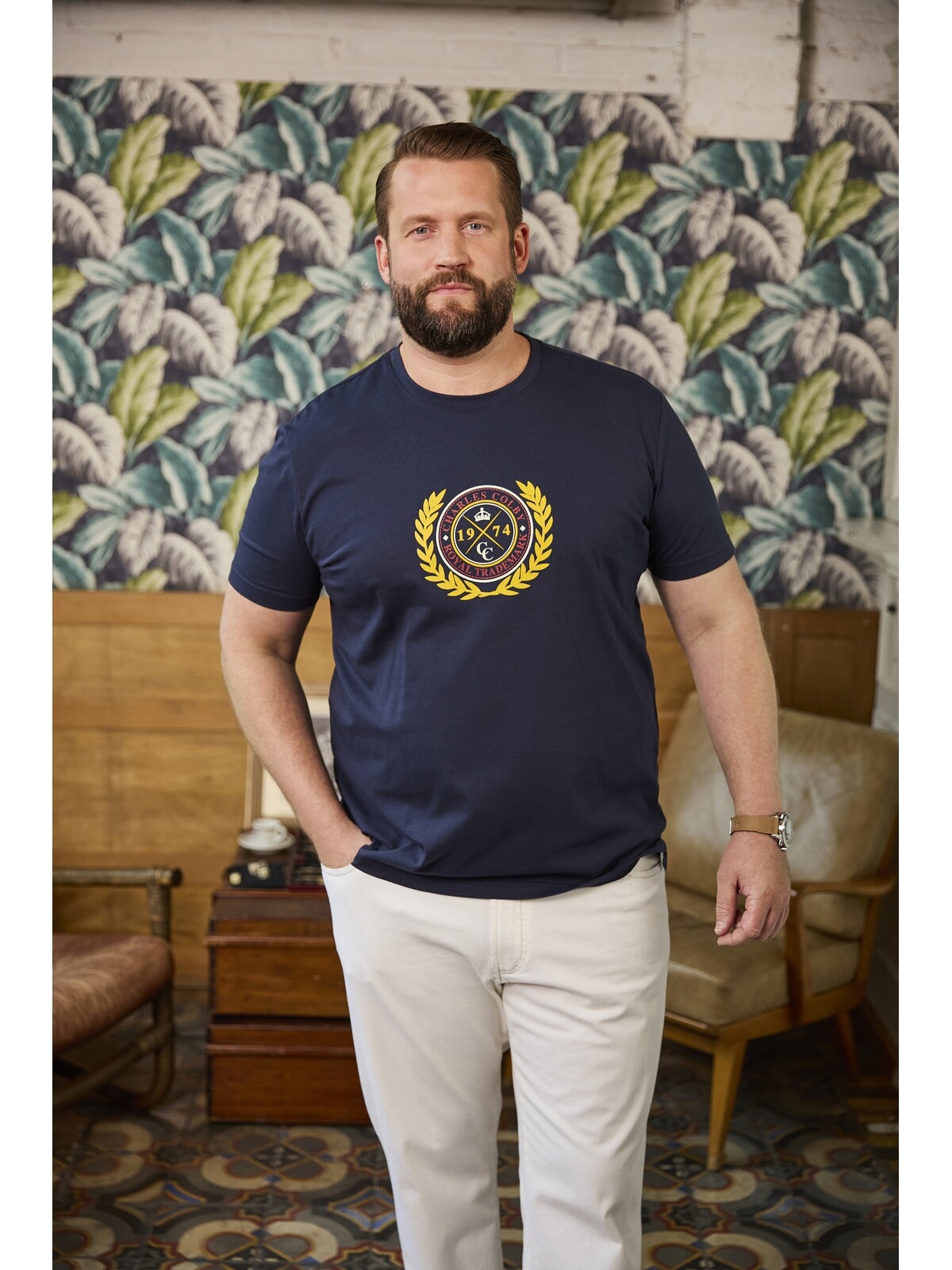 Charles Colby T-Shirt »T-Shirt EARL SADWYN«