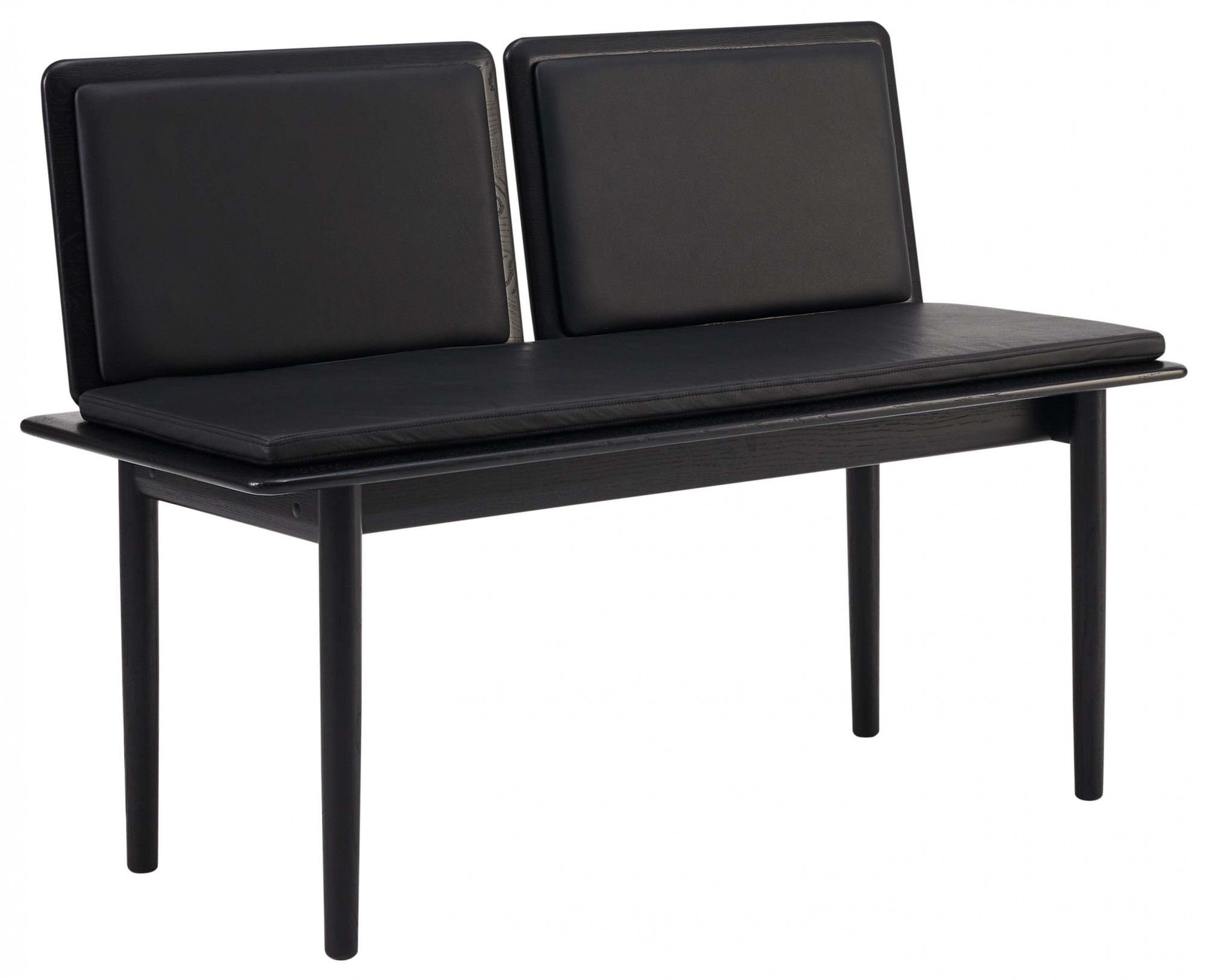 Hammel Furniture Sitzbank »Findahl by Hammel Elba«, 2 Pers., mit 2 x gepolstertem Rücken und Leder Kissen