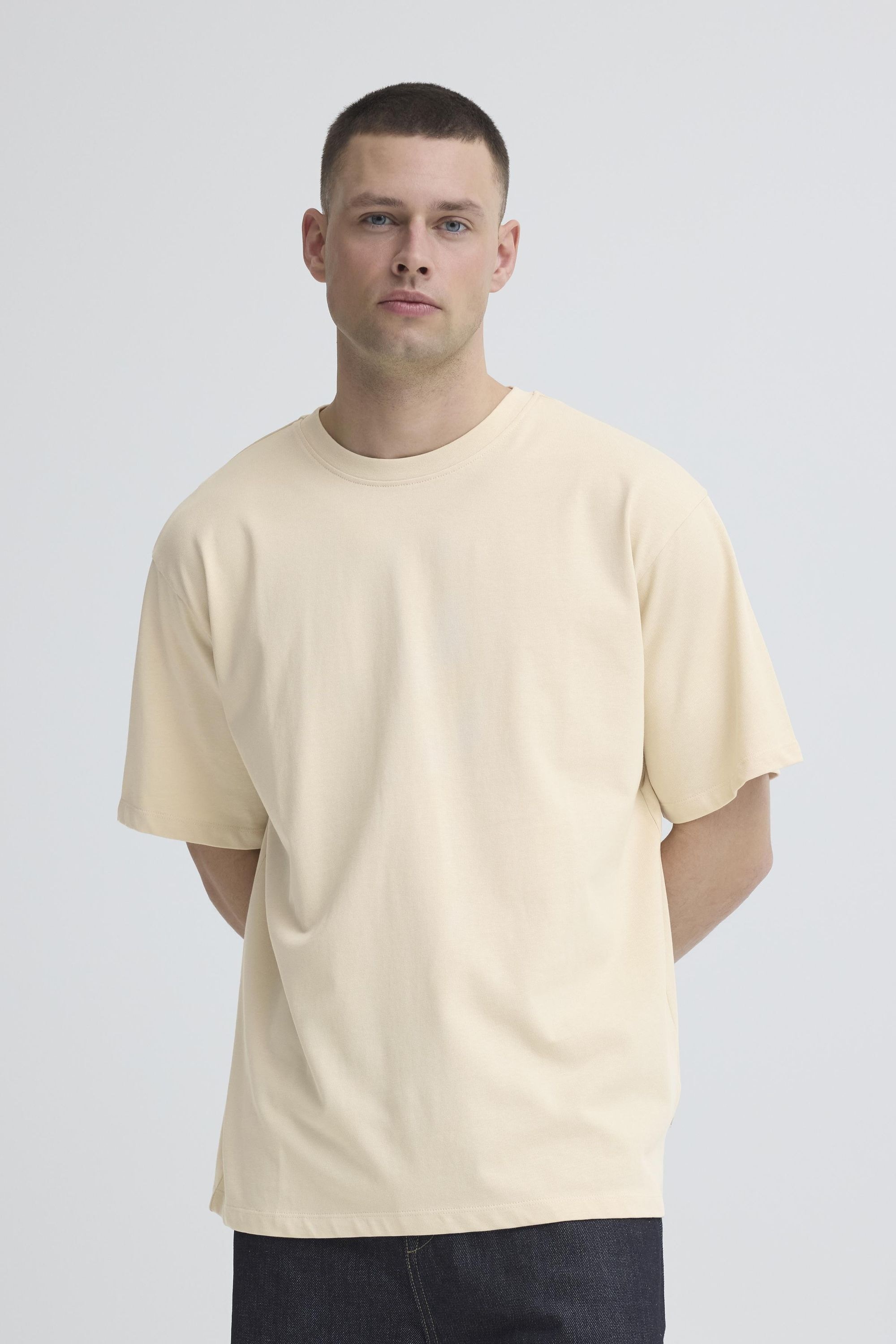 Blend Rundhalsshirt "BHFisher" Oversized T-Shirt mit Rundhalsausschnitt günstig online kaufen