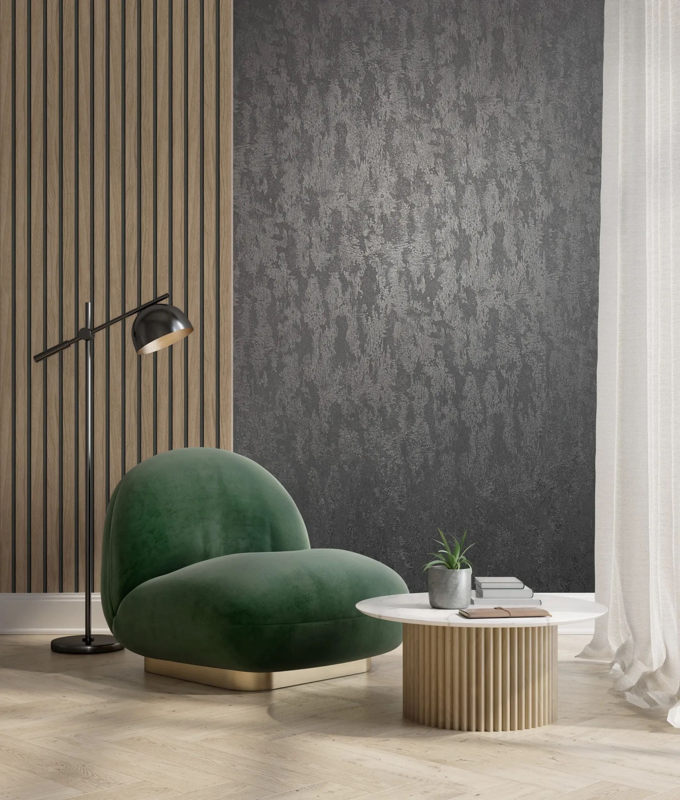 Marburg Vliestapete »Tapete Shiny Concrete«, urban, moderne Vliestapete für Wohnzimmer Schlafzimmer Küche