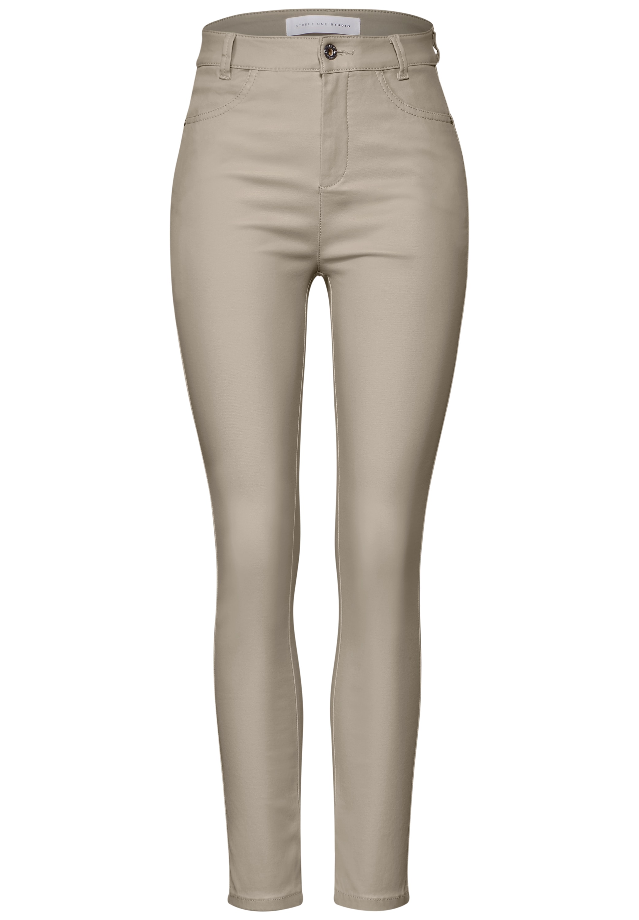 STREET ONE STUDIO Lederimitathose, High Waist