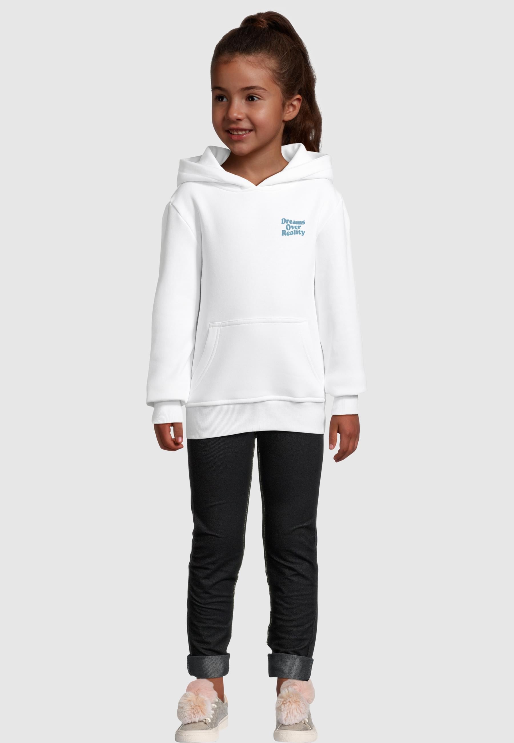 MisterTee Kapuzensweatshirt »MisterTee Dreams Over Reality Basic Kids Hoody«, (1 tlg.)