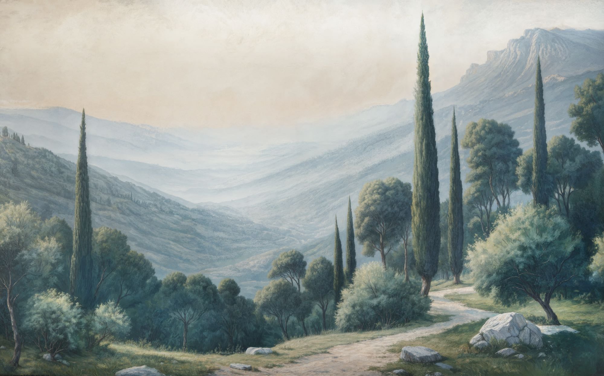 Komar Fototapete »Vlies Fototapete - Elysium - Größe 400 x 250 cm« Motiv | bedruckt glatt