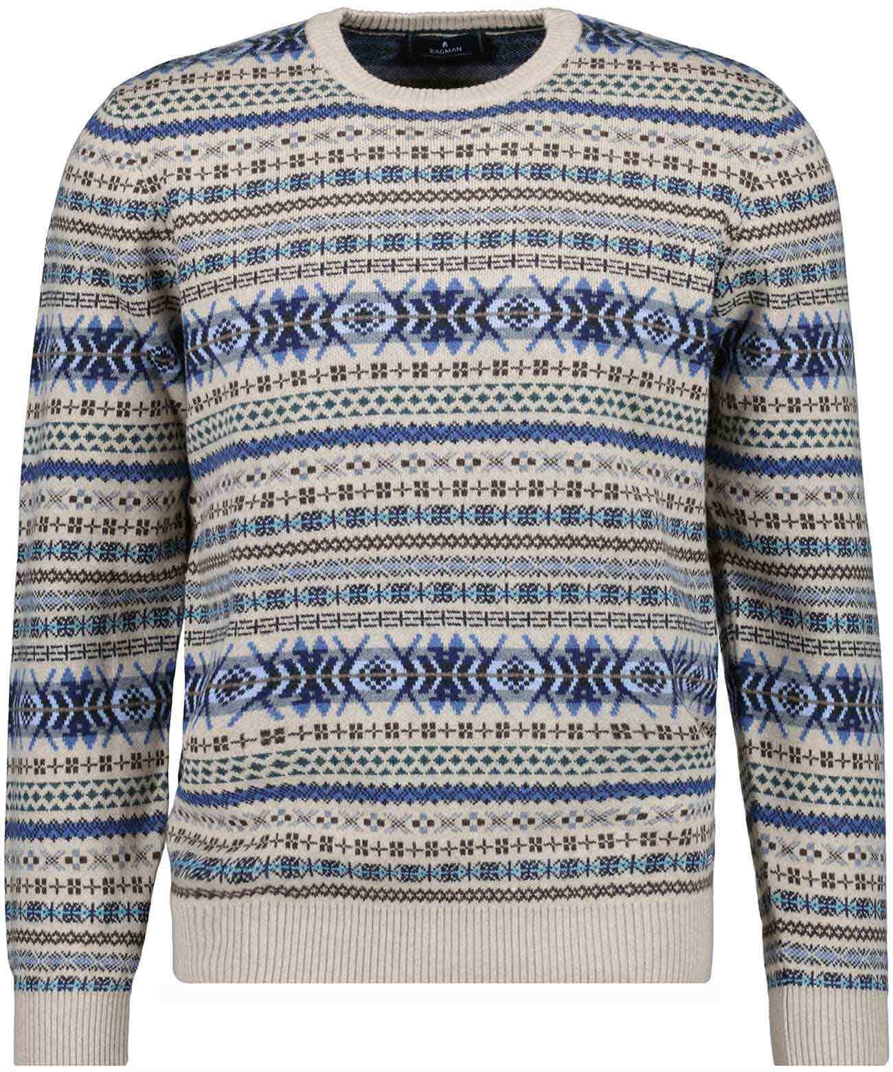 RAGMAN Rundhalspullover günstig online kaufen