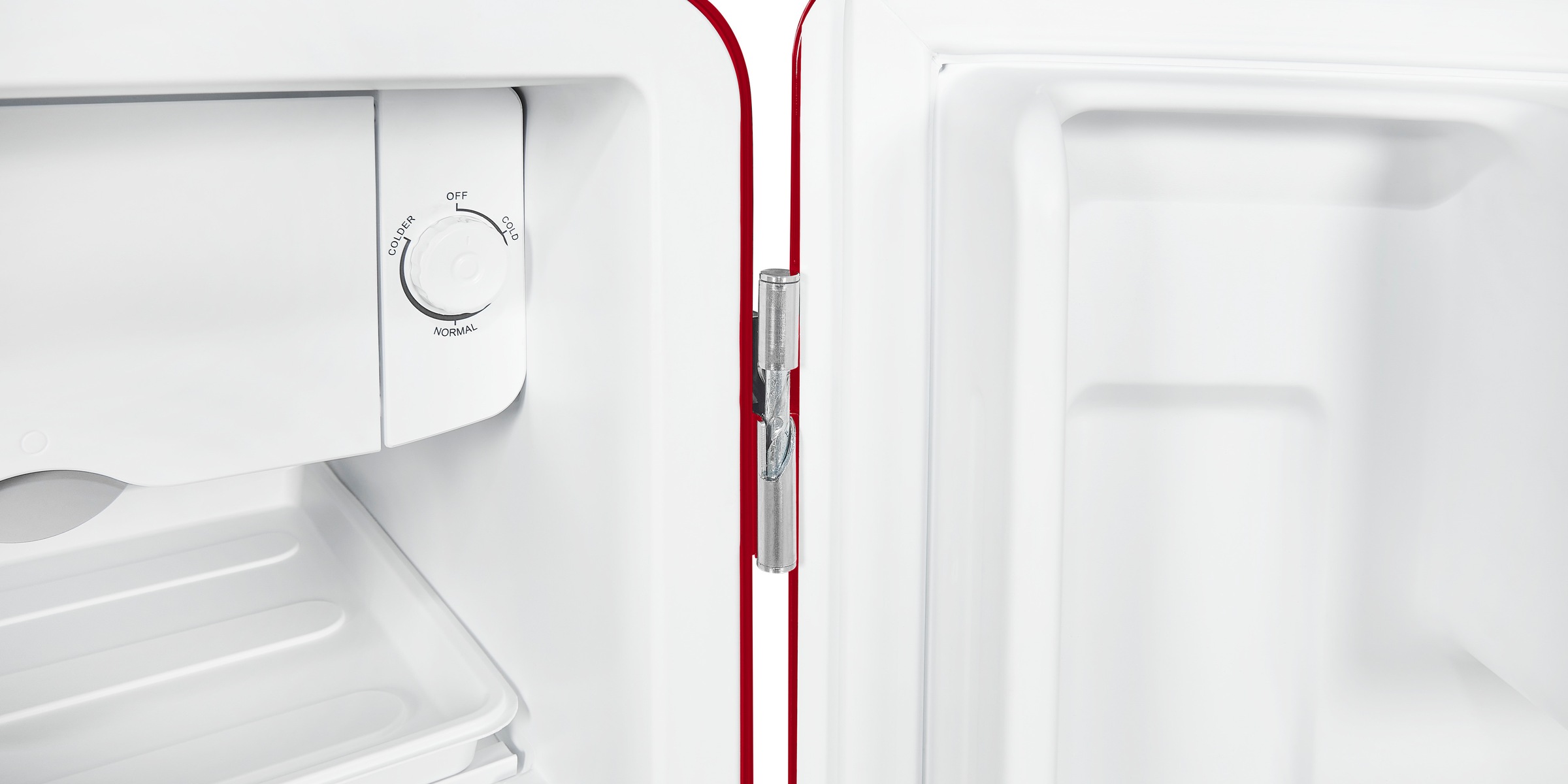 exquisit Kühlschrank »CKB45-0-031F rot« 50 cm hoch 48,5 cm breit