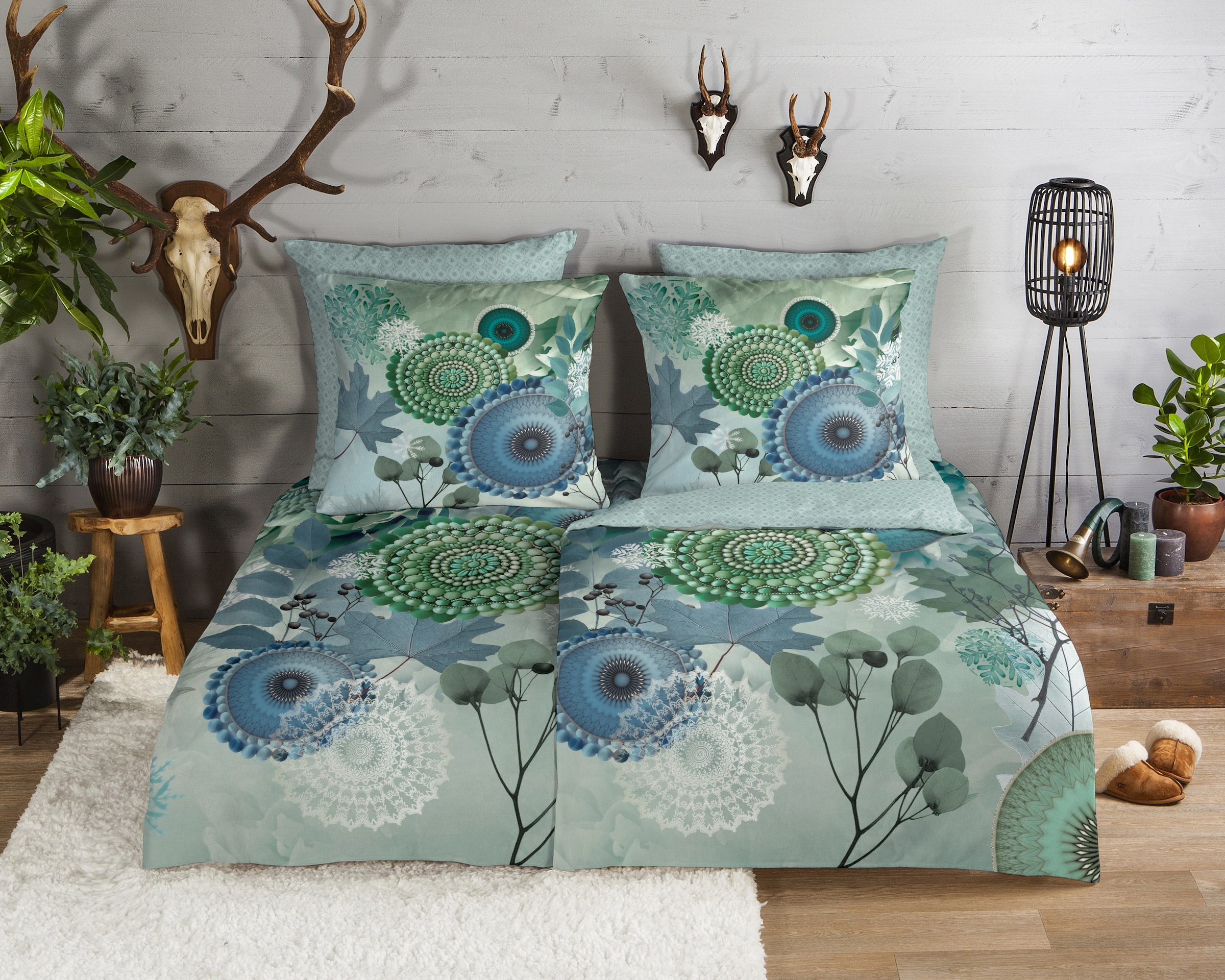 hip Wendebettwäsche "Iselin" 2 Stk. Flanell, Biber, Winter, Warm, Reißversc günstig online kaufen