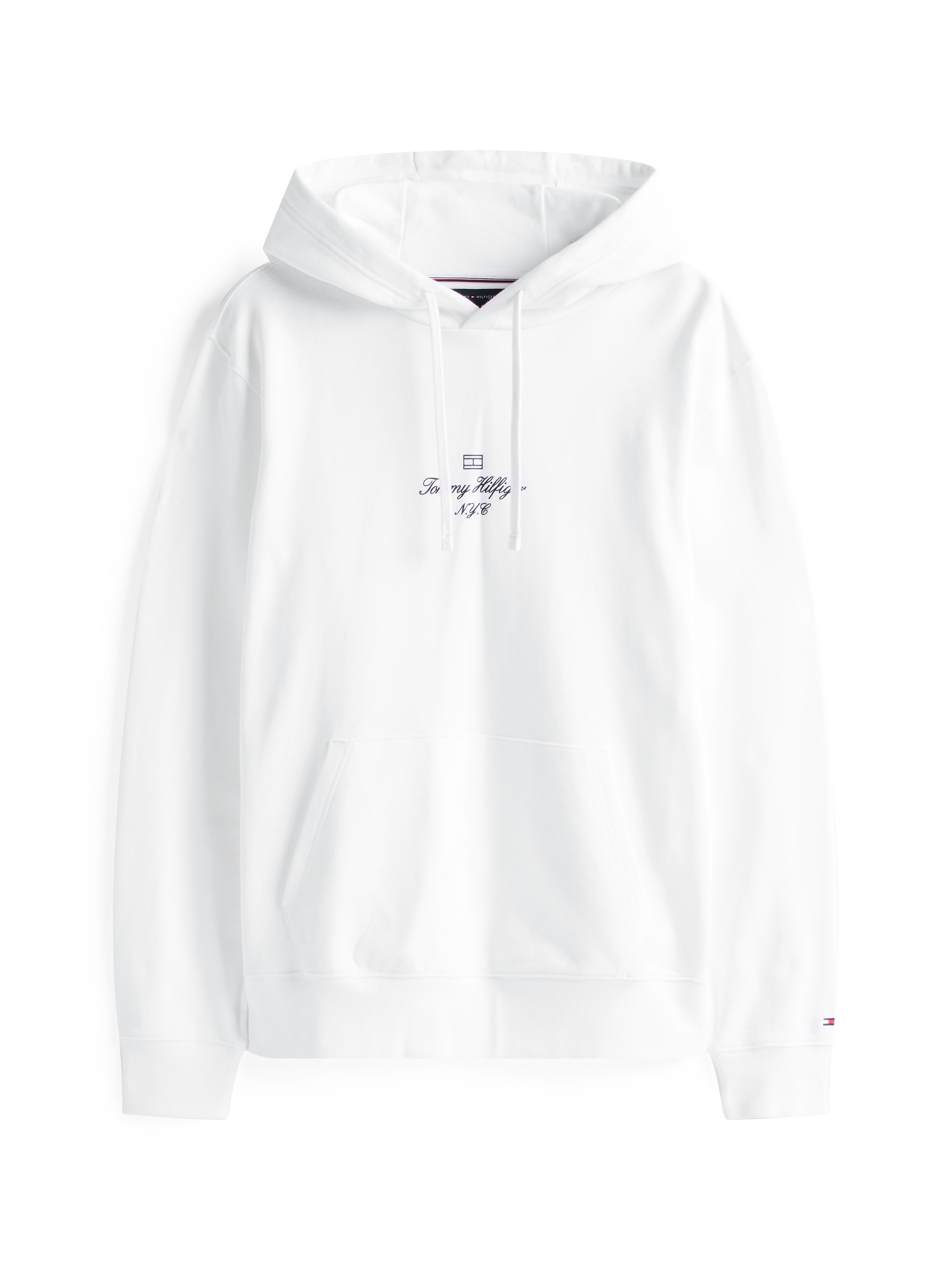 Thumbnail - Tommy Hilfiger Hoodie "OUTLINE FLAG SCRIPT HOODIE", mit kontrastfarbener Stickerei