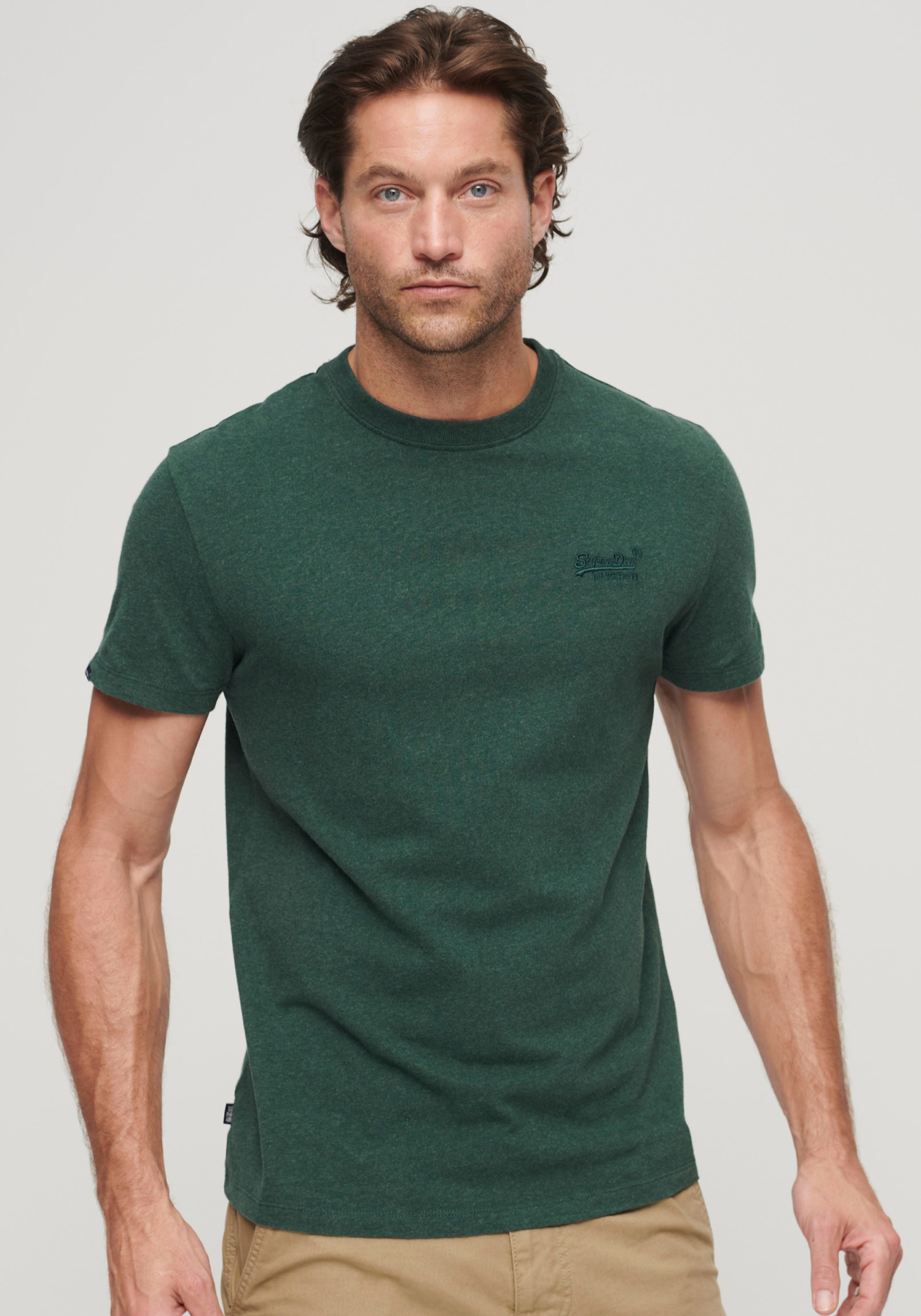 Superdry Rundhalsshirt "Organic Cotton Essential Logo T-Shirt"