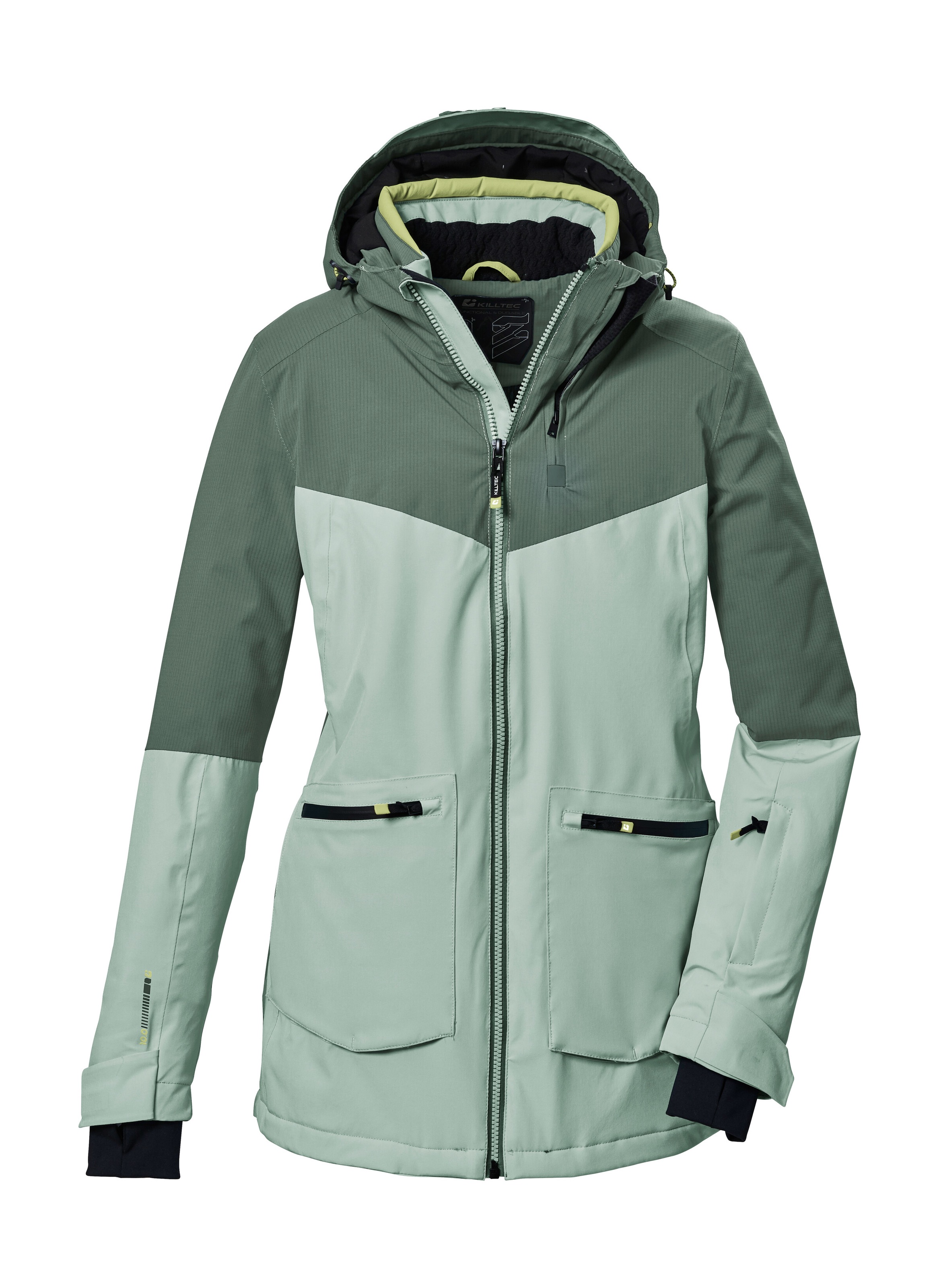 Killtec Skijacke "KSW 40 WMN SKI JCKT", Wasserdicht, atmungsaktiv, verschwe günstig online kaufen