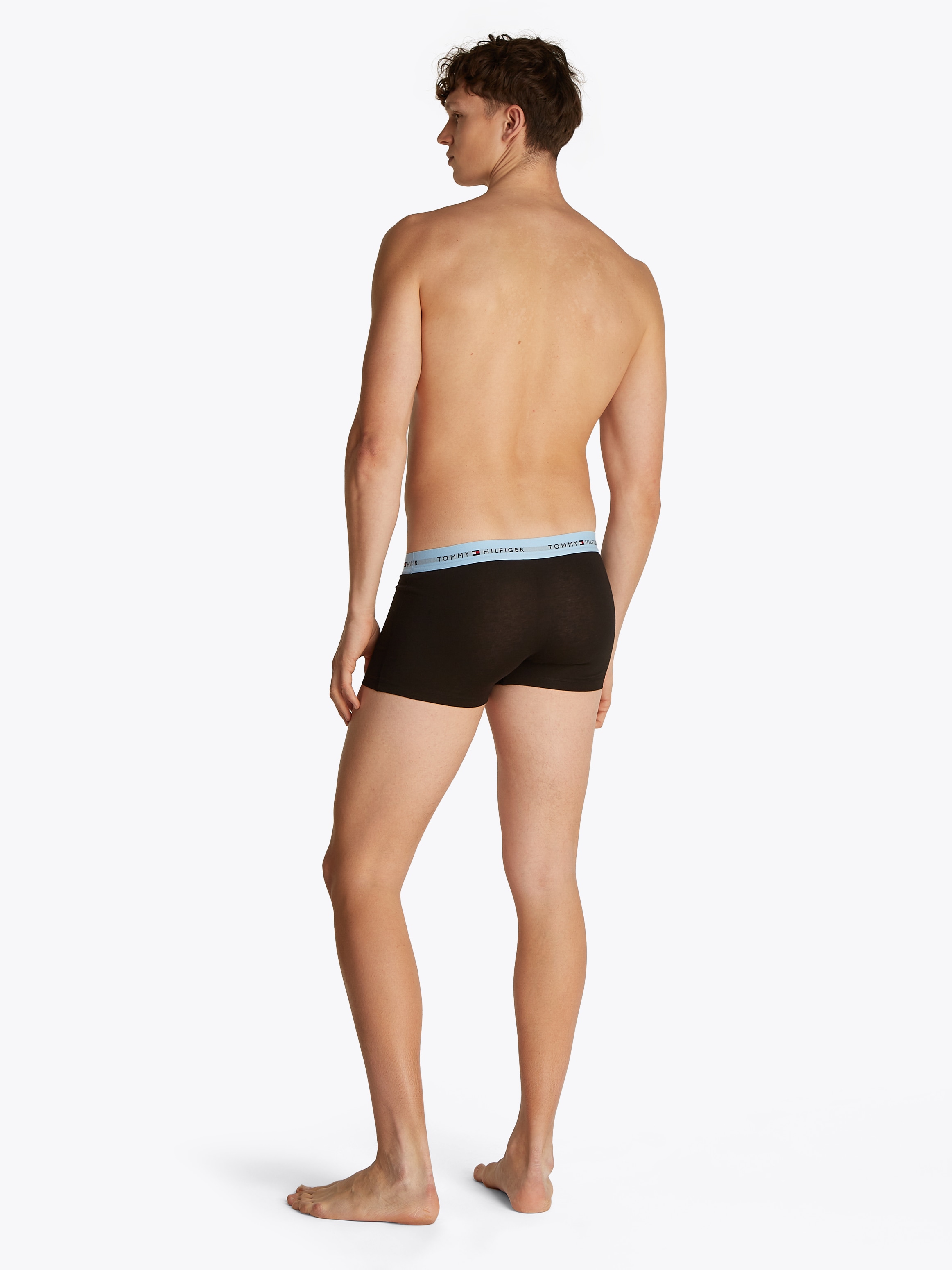 Tommy Hilfiger Underwear Trunk »7P TRUNK WB«, (Packung, 7 St., 7er), mit Logobund