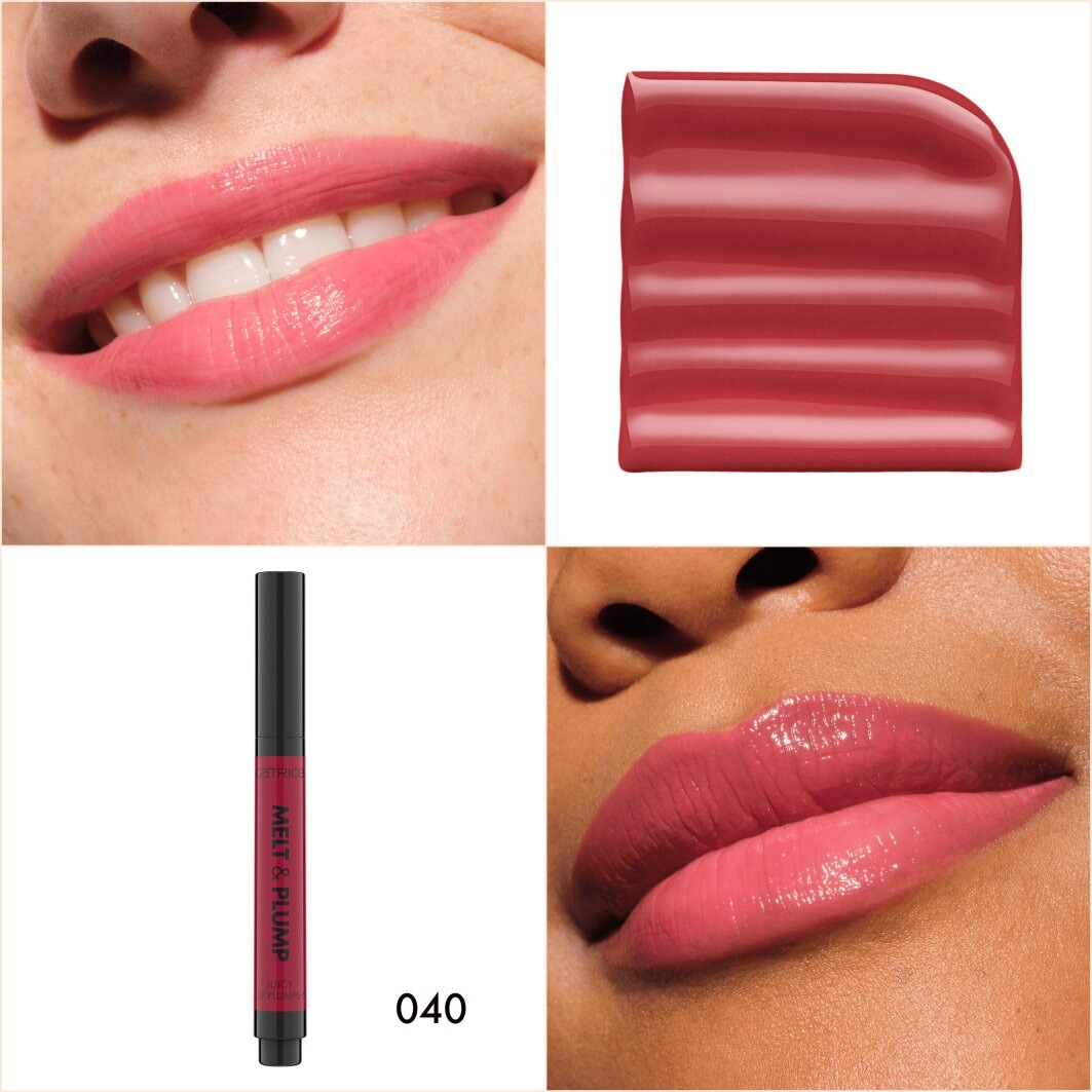 Catrice Lippenbalsam »Melt & Plump Juicy Lip Plumper«, (Set, 3 tlg.)