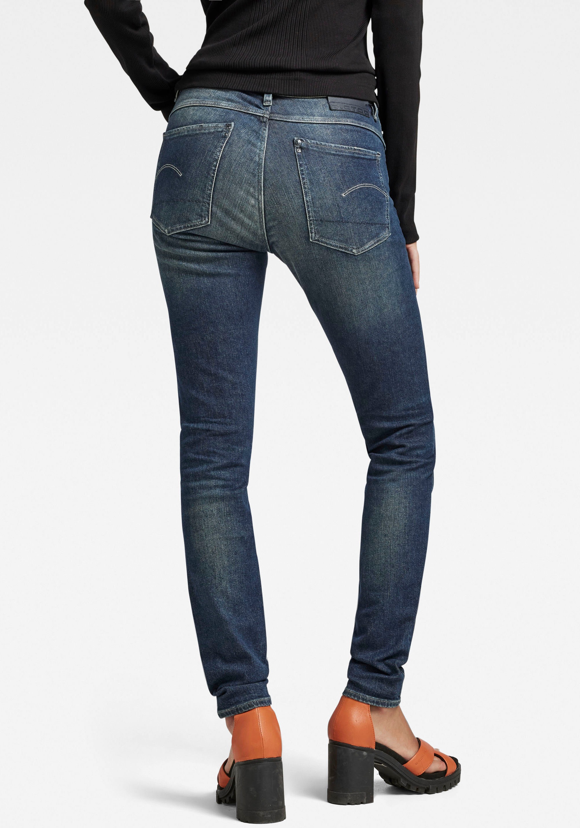 G-STAR Skinny-fit-Jeans "Lhana Skinny Jeans", mit Wohlfühlfaktor durch Stre günstig online kaufen