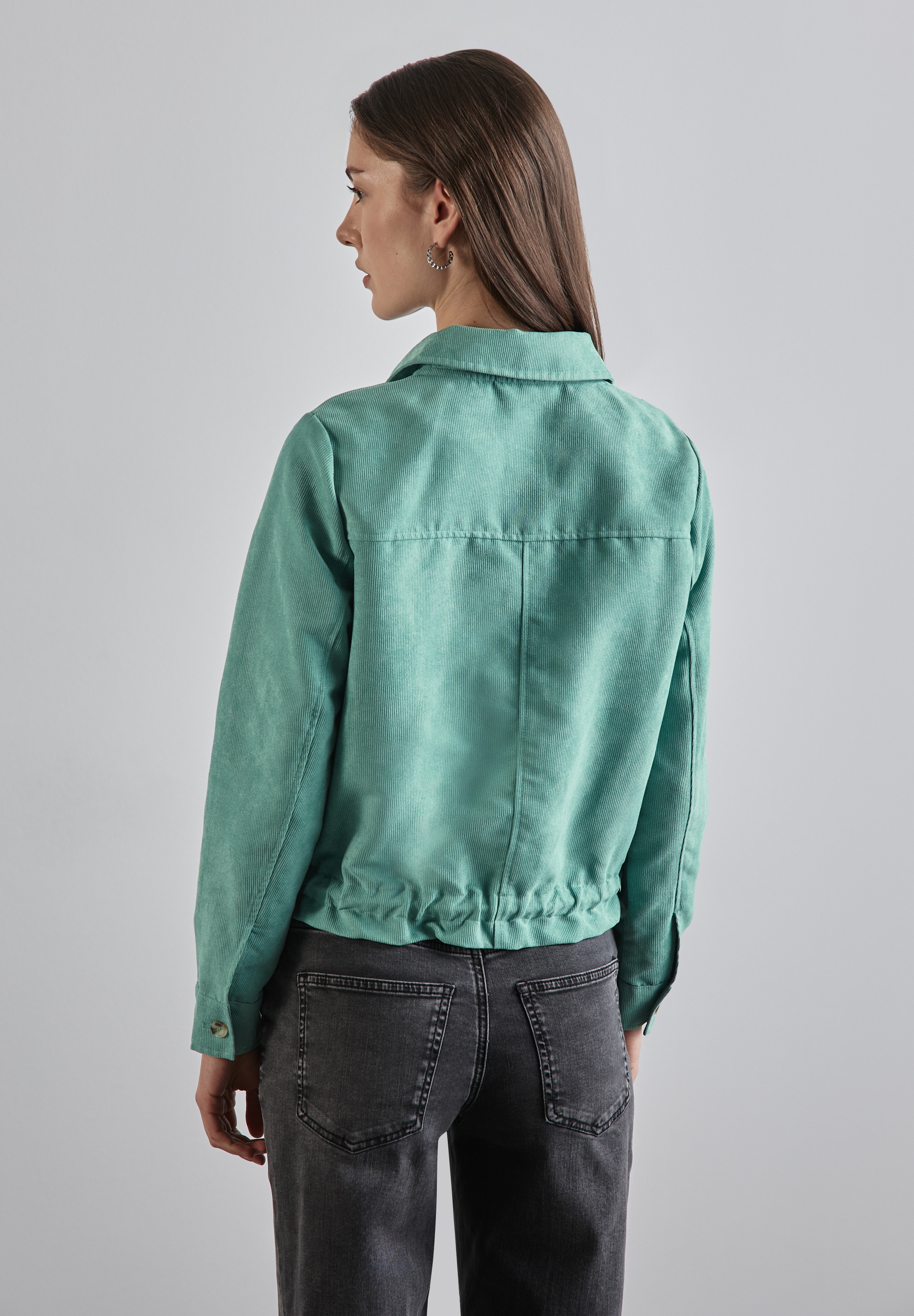 STREET ONE Kurzjacke, ohne Kapuze, mit Brusttaschen